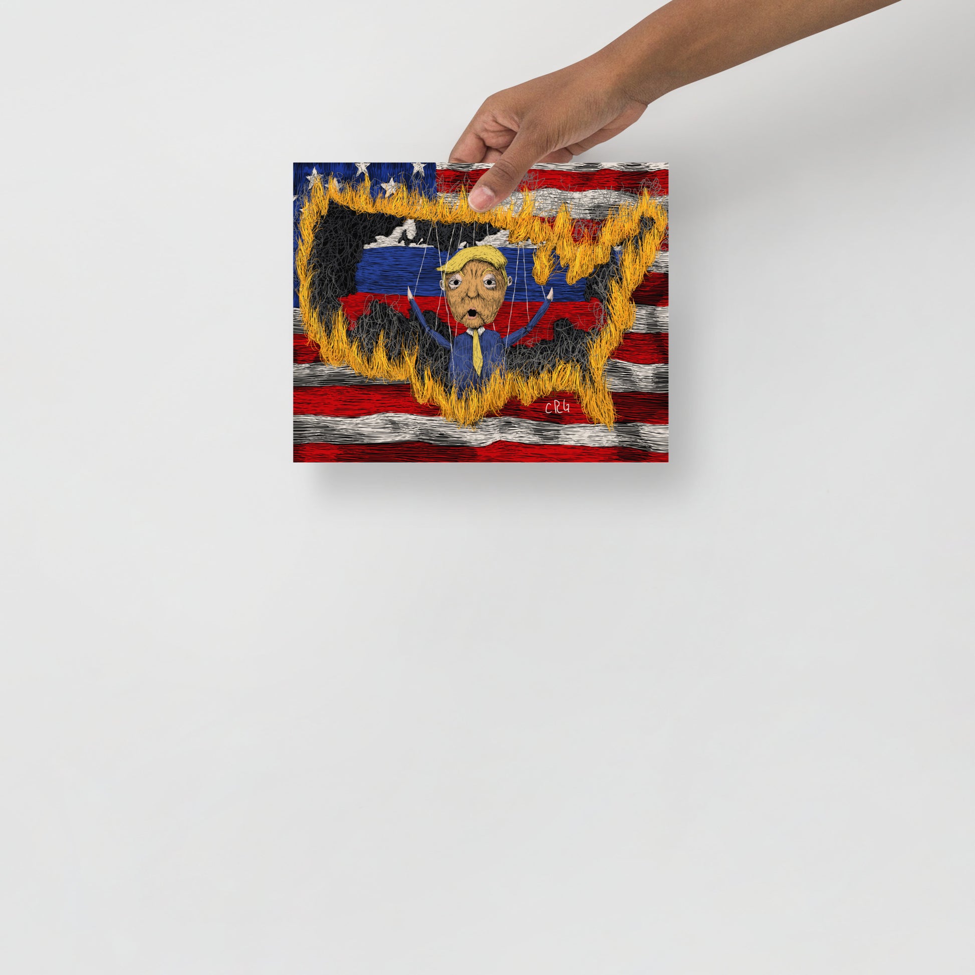 The Puppet Art Print