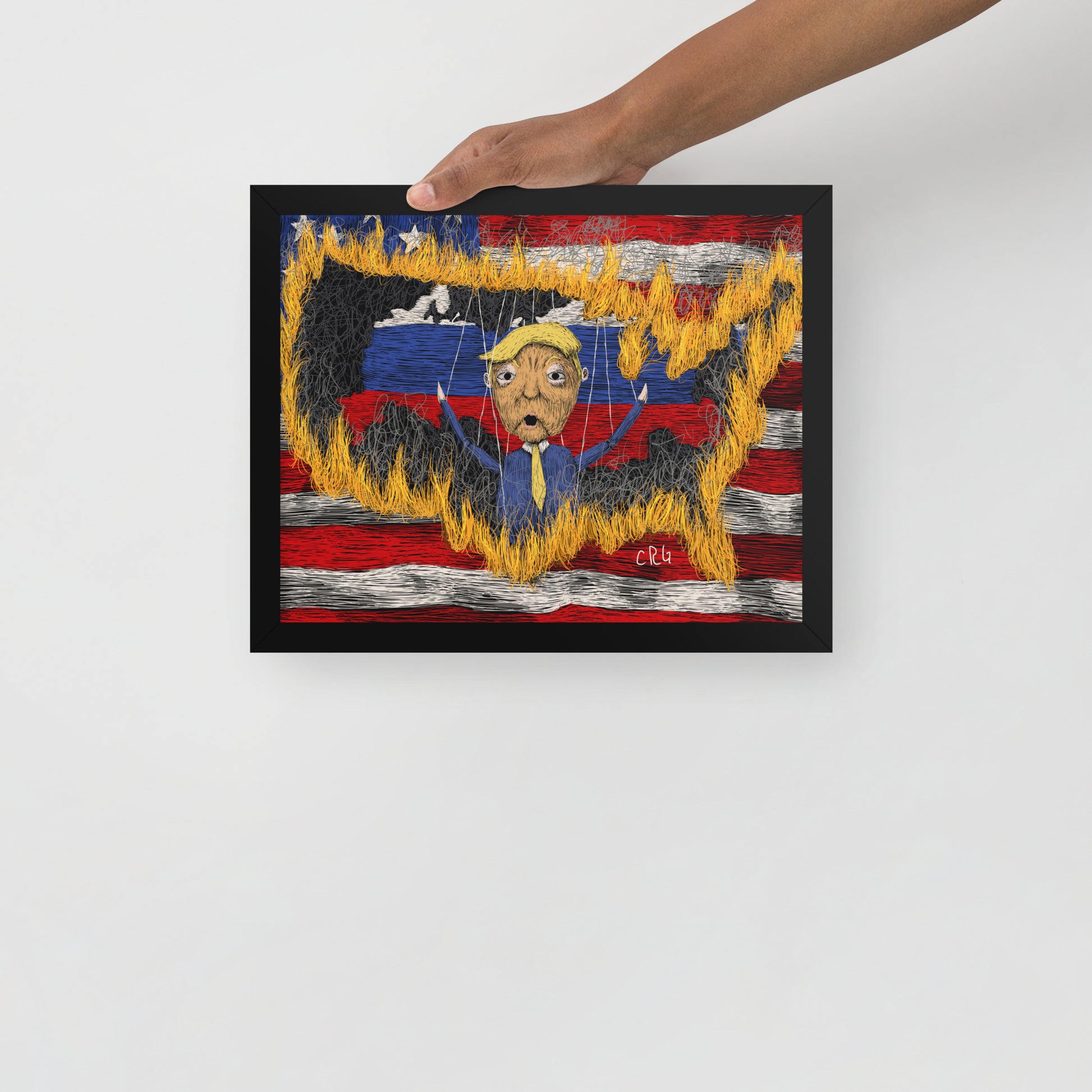 The Puppet Art Print
