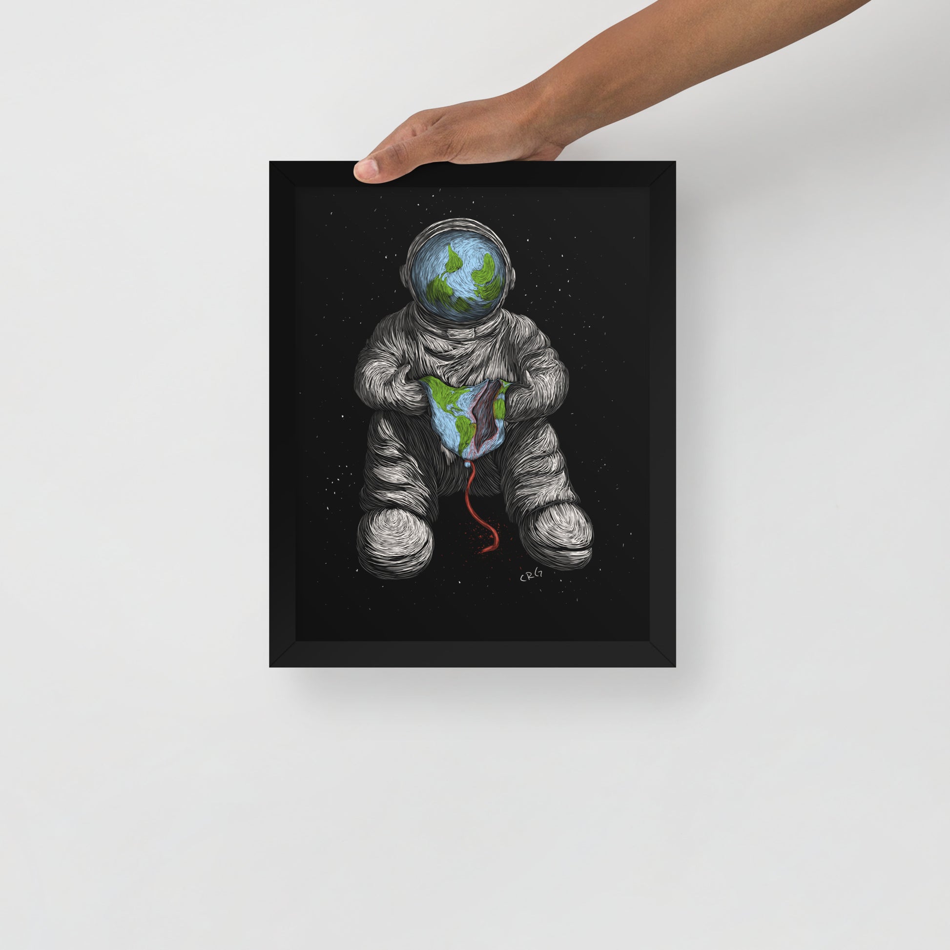 And the Scientists Screamed, But No One Listened Art Print
