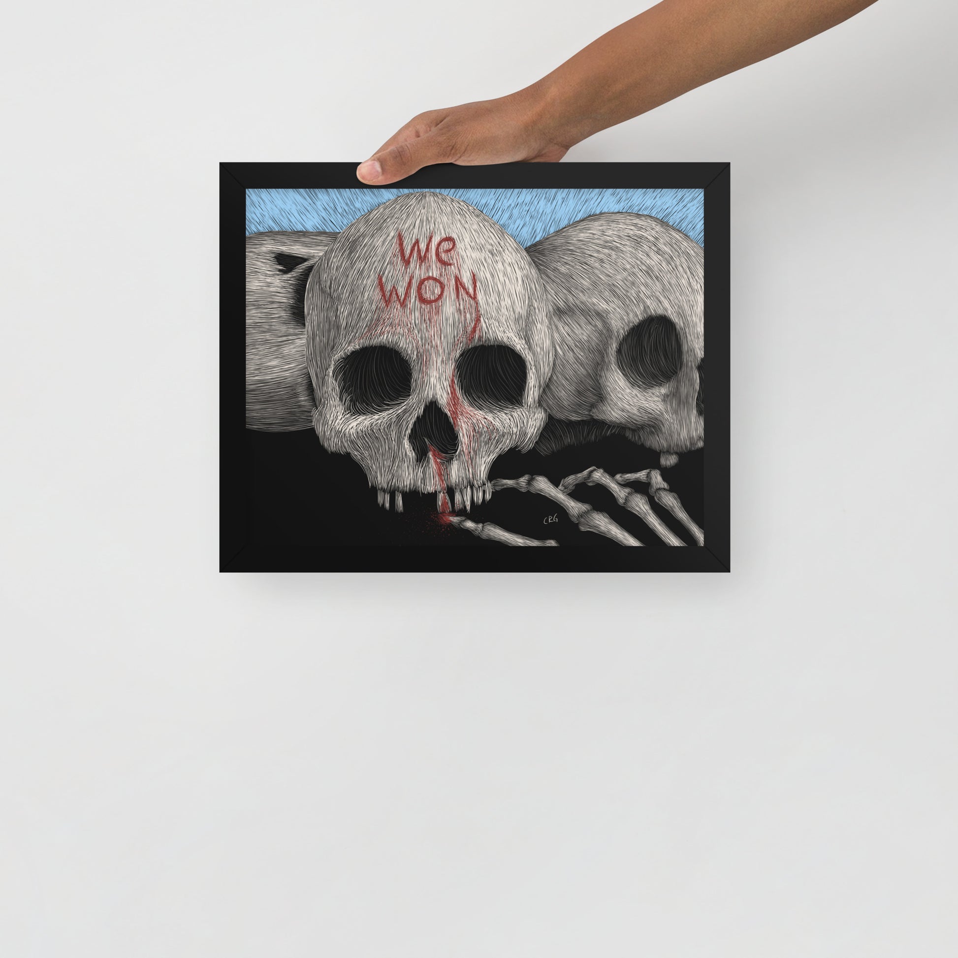 But At Least Our Cause Was Just Art Print
