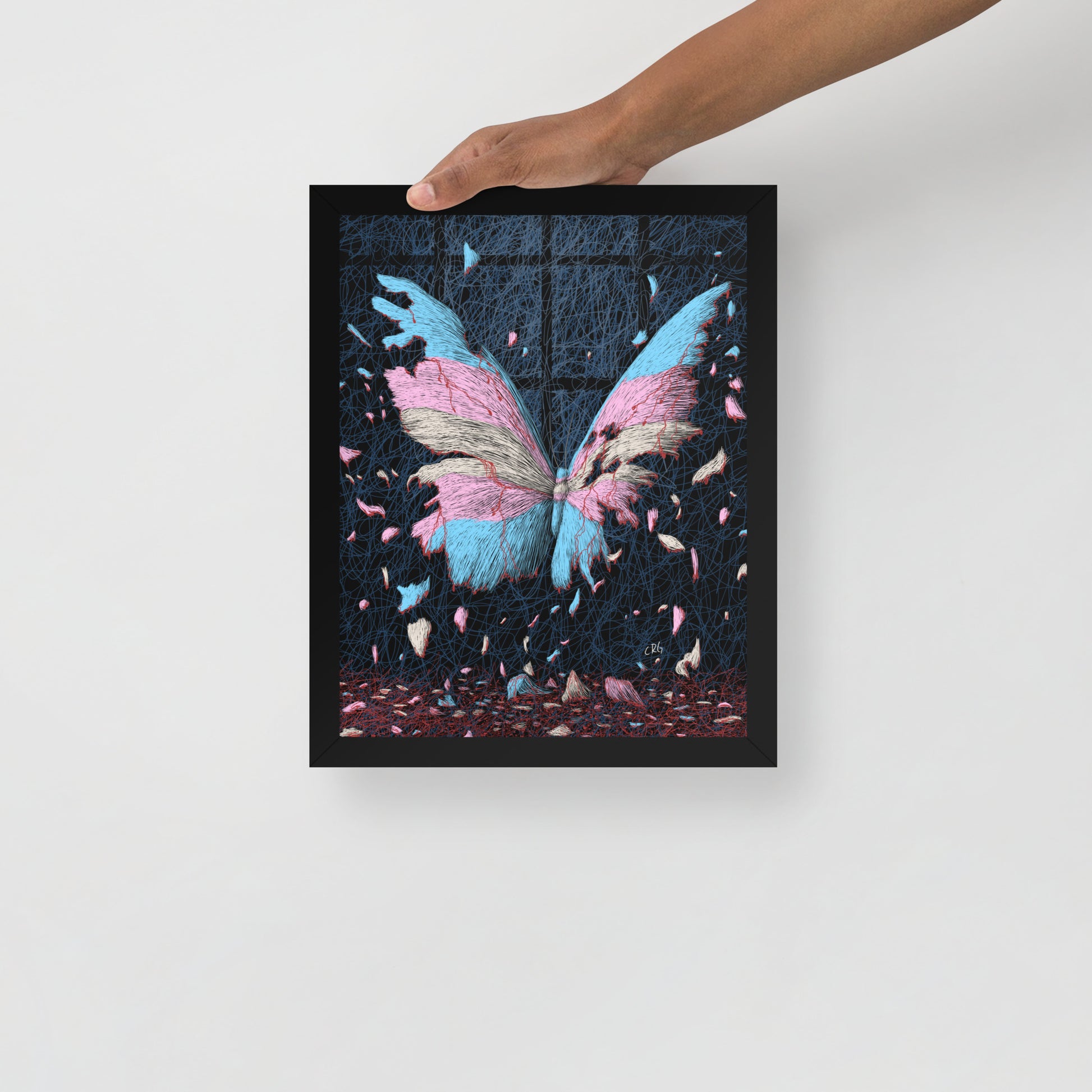 When They Rip Apart Our Color, How Dull the World Will Be Art Print