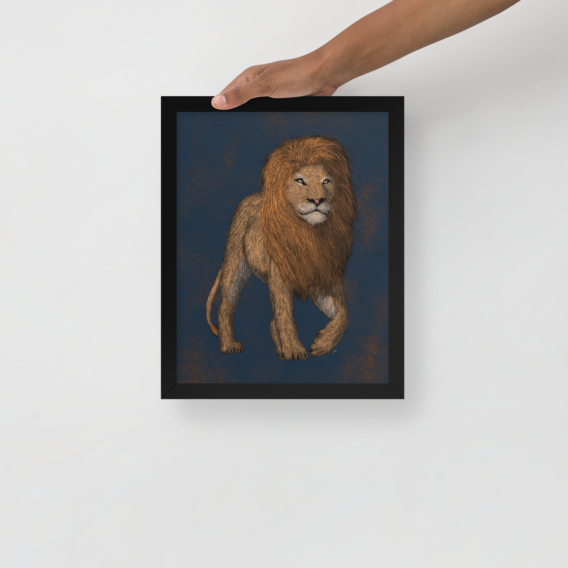 Lion Art Print