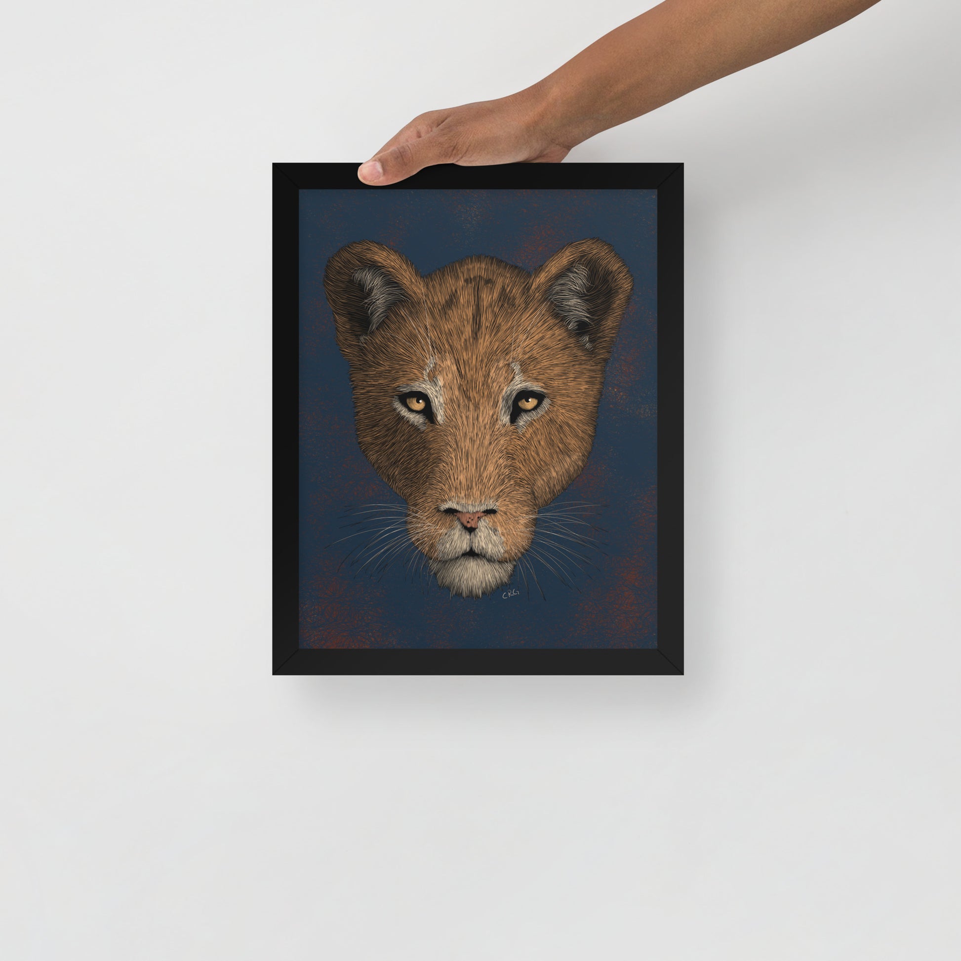 Lioness Art Print