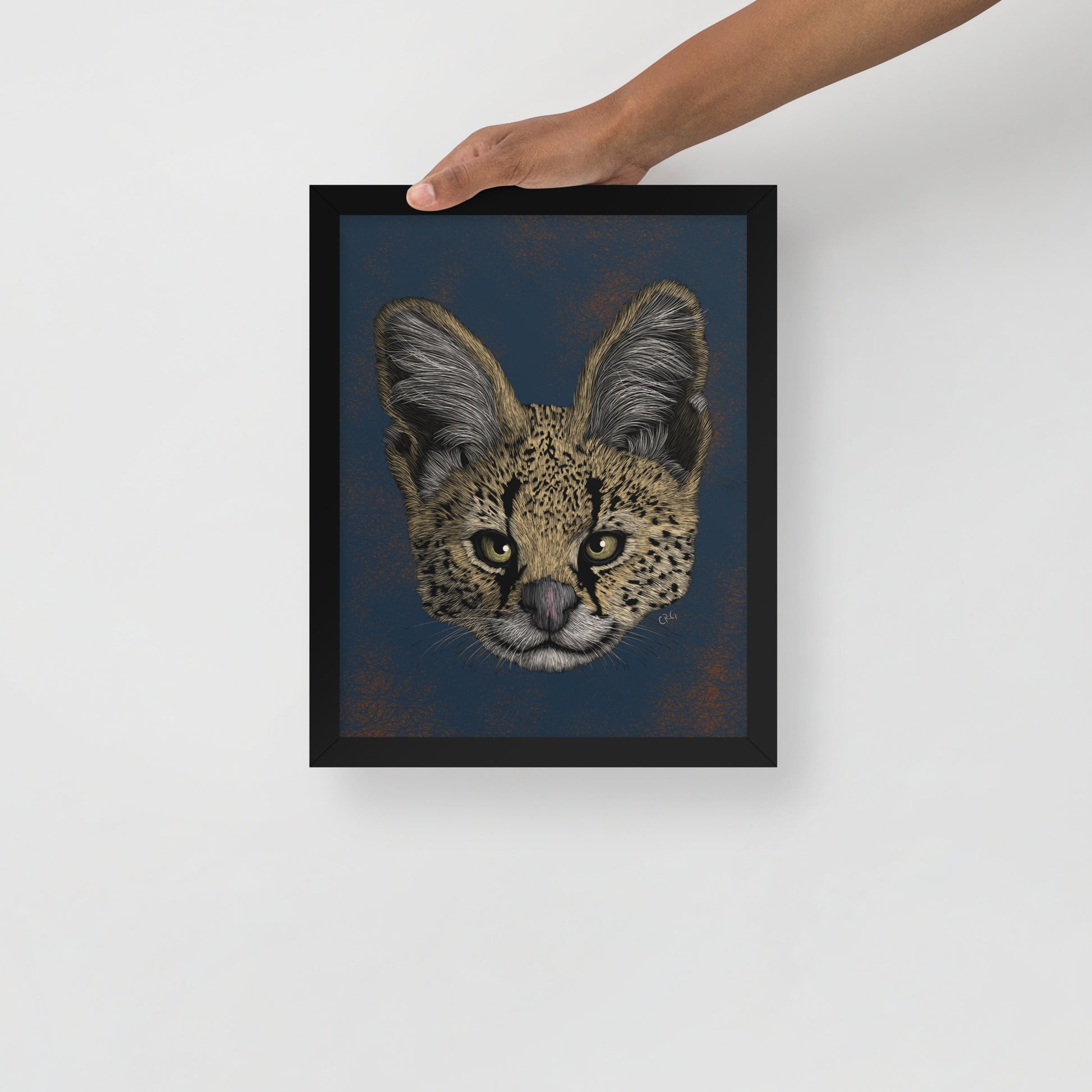 Serval Art Print