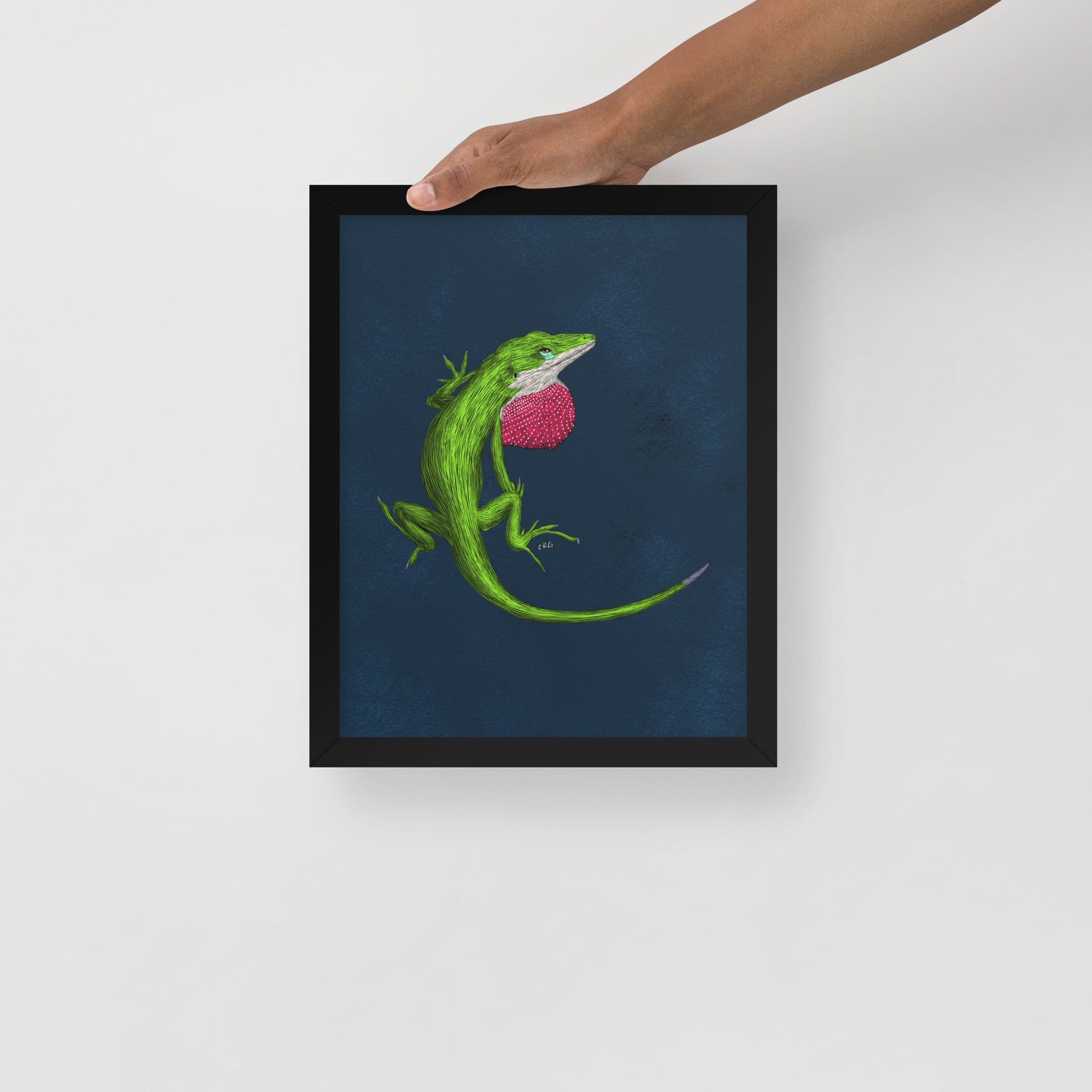 Anole Art Print