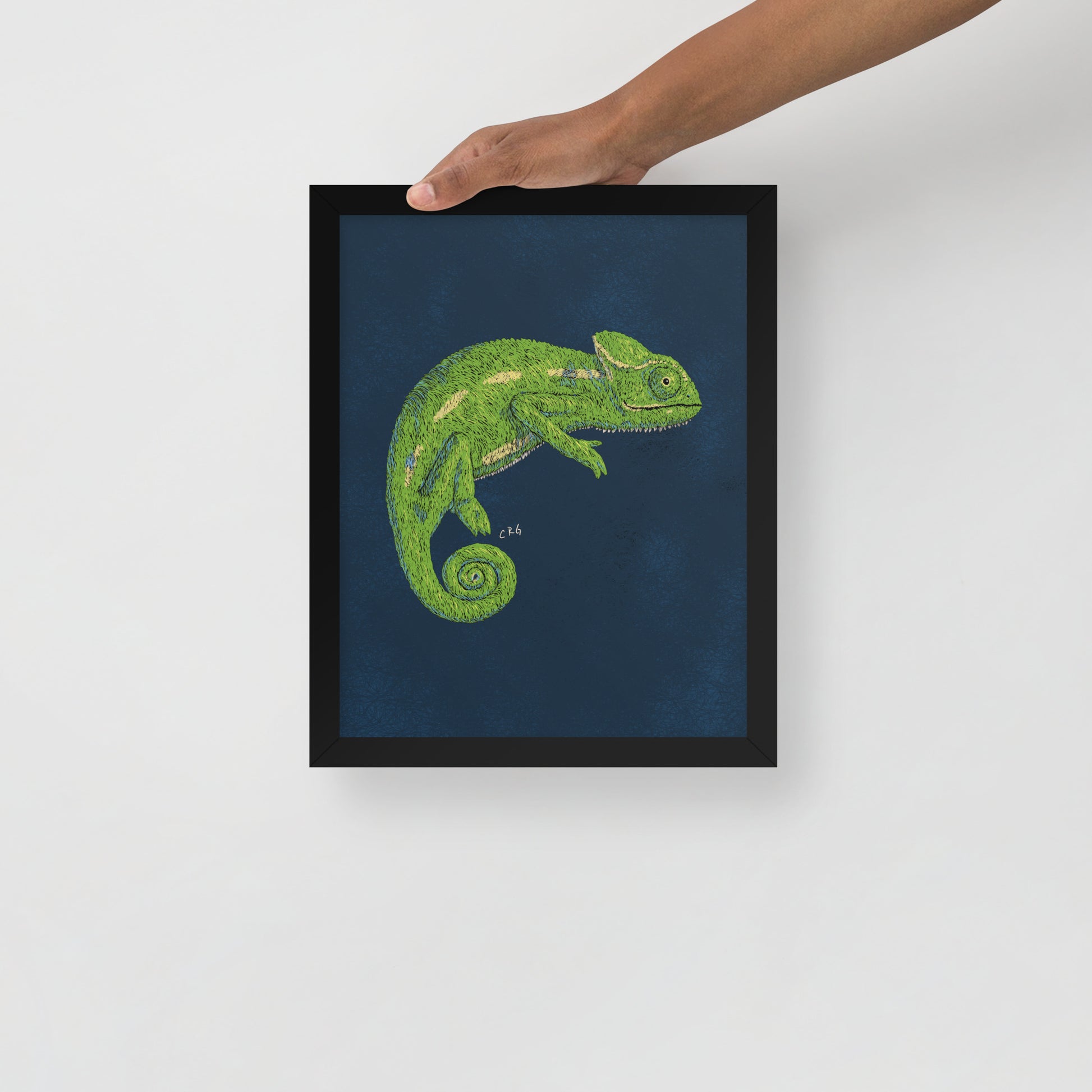 Chameleon Art Print