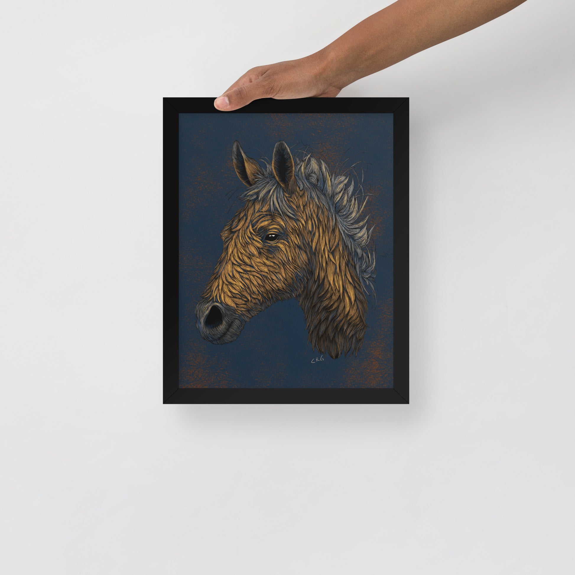 Stylized Horse Art Print