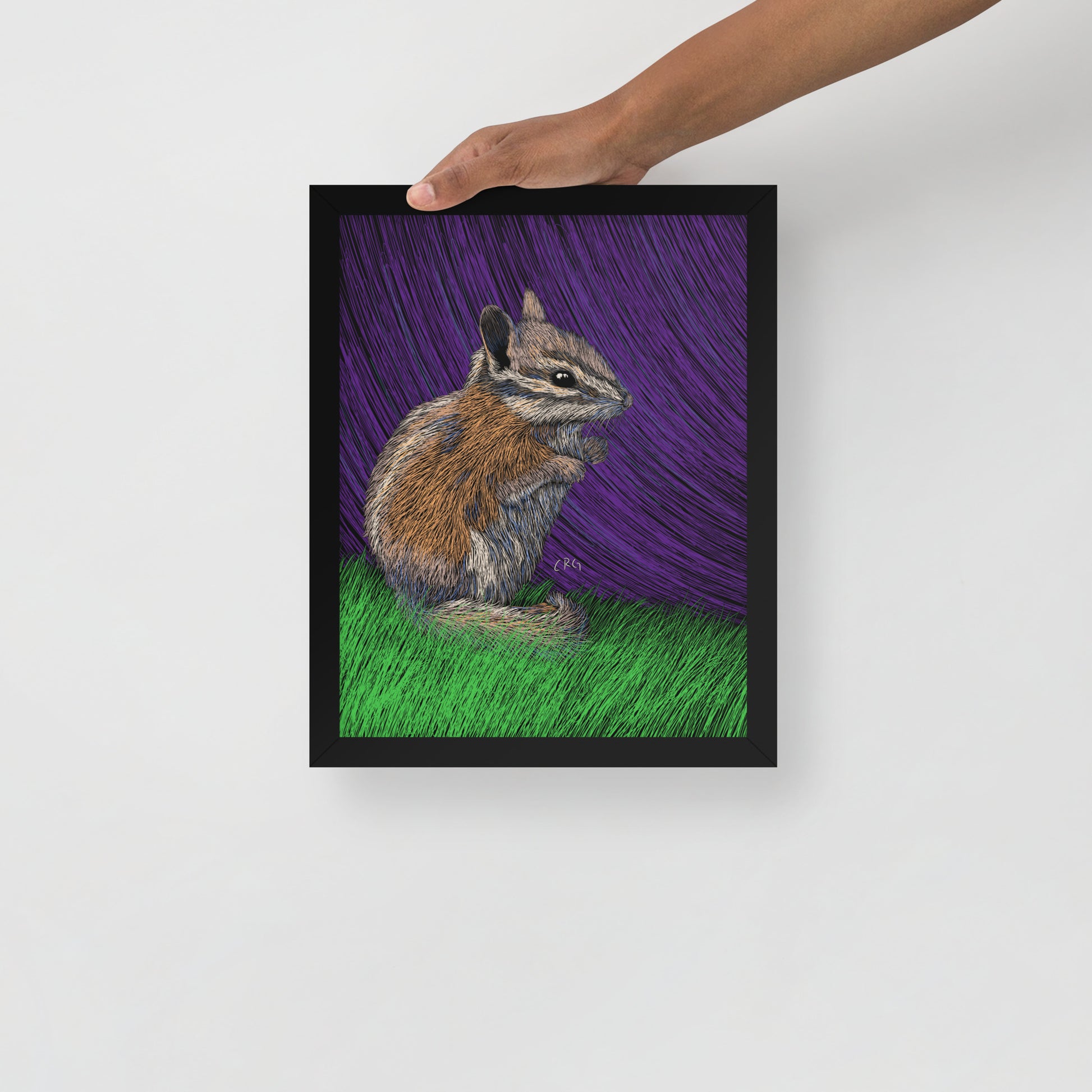 Chipmunk Art Print