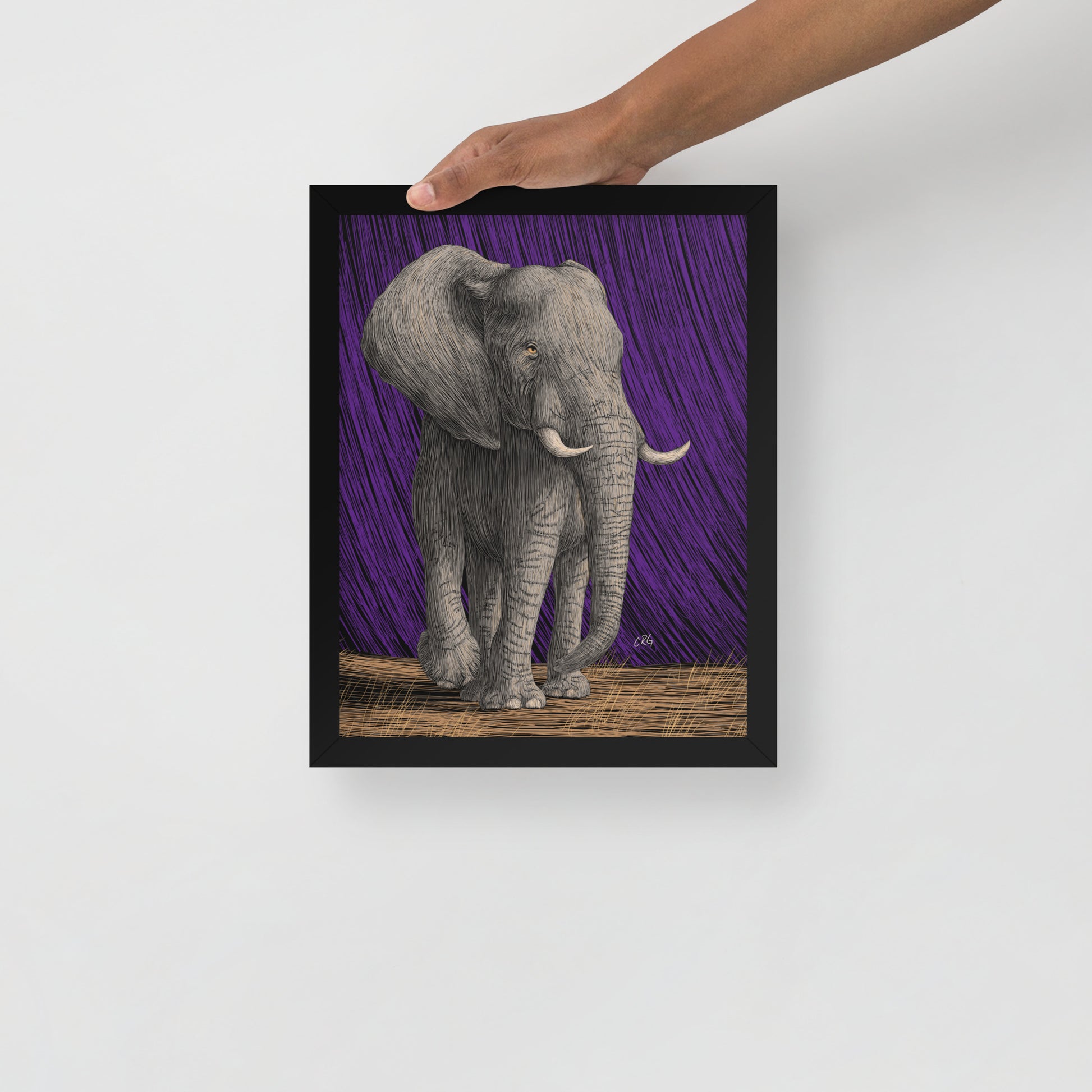 Elephant Art Print