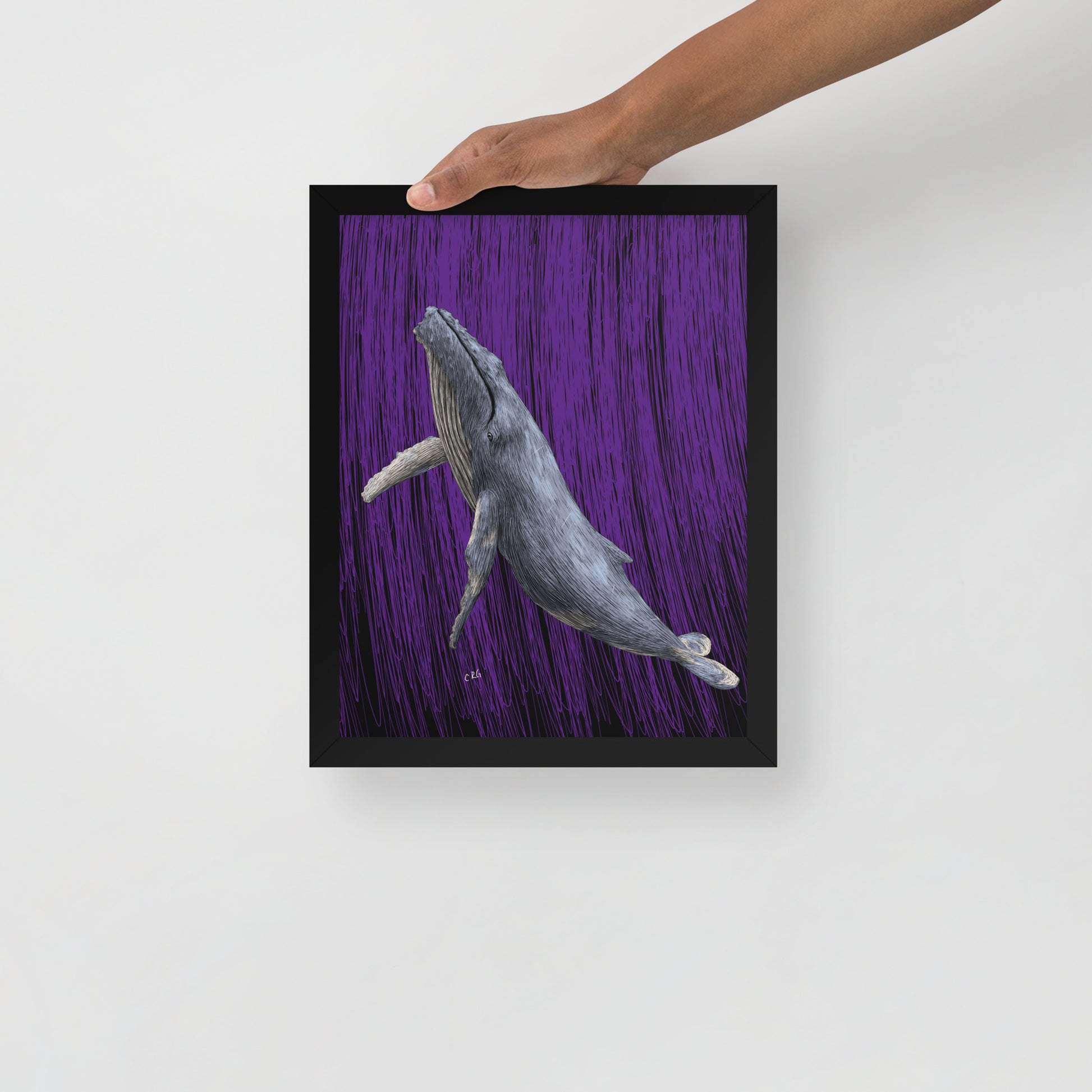 Whale Art Print