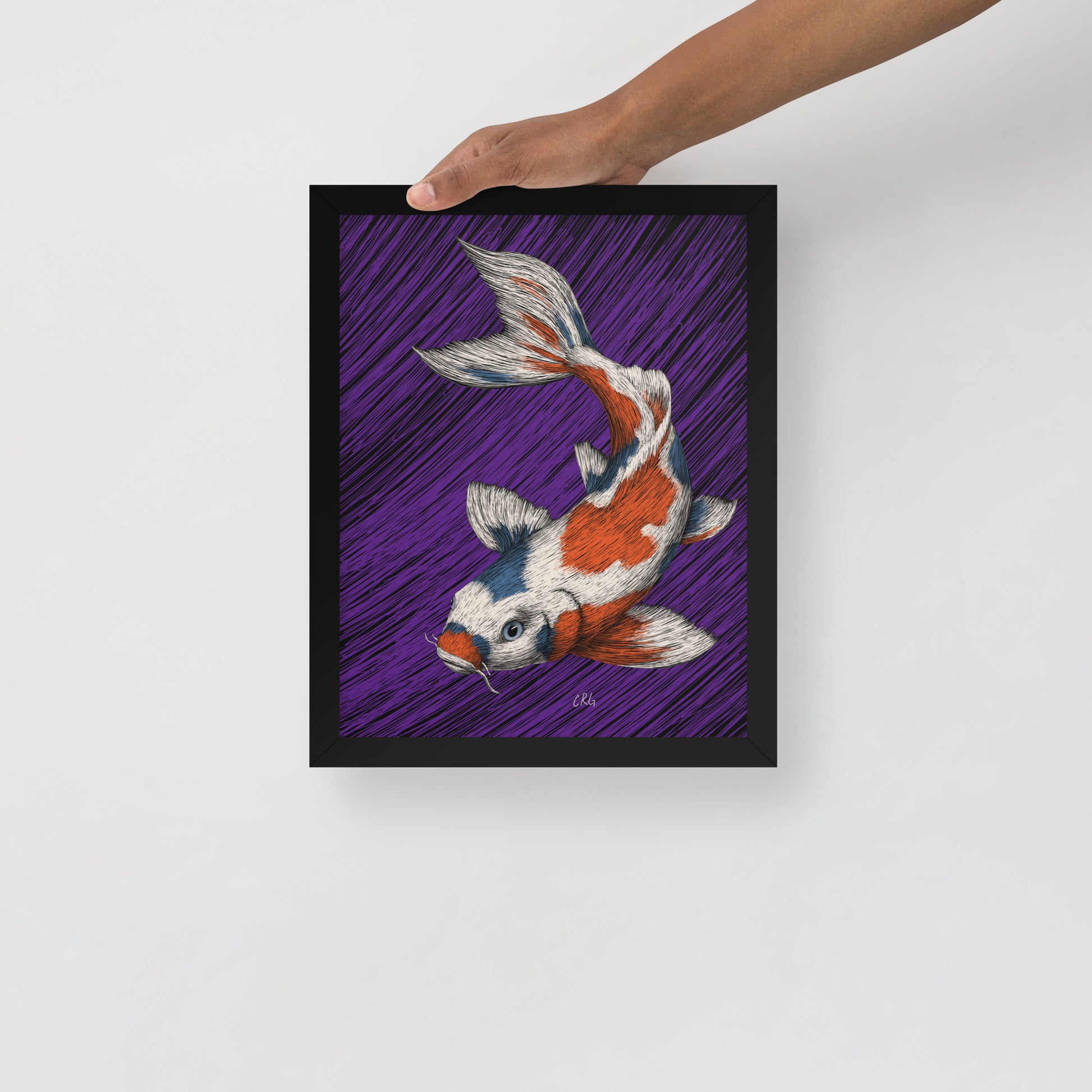 Koi Fish Art Print