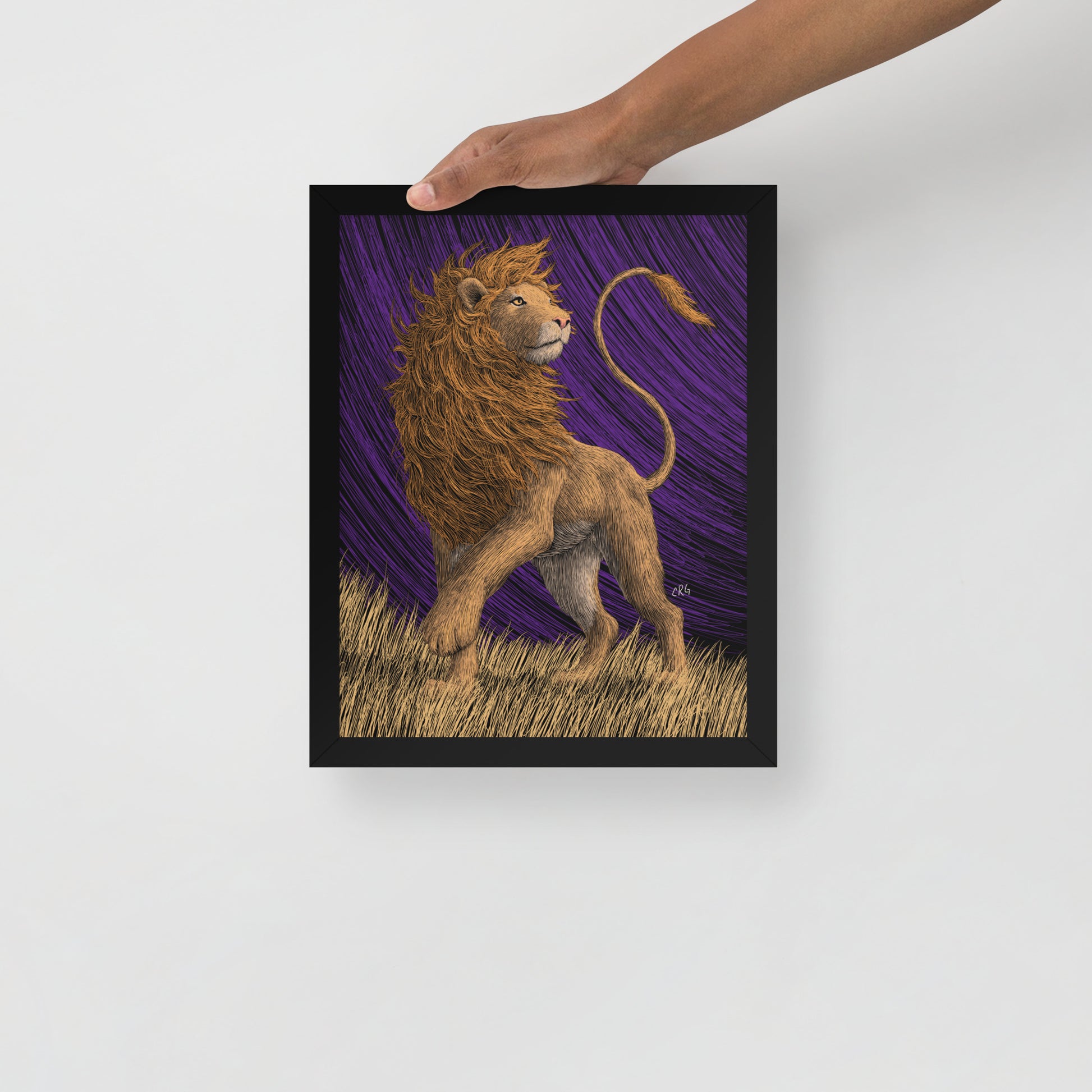 Lion Art Print