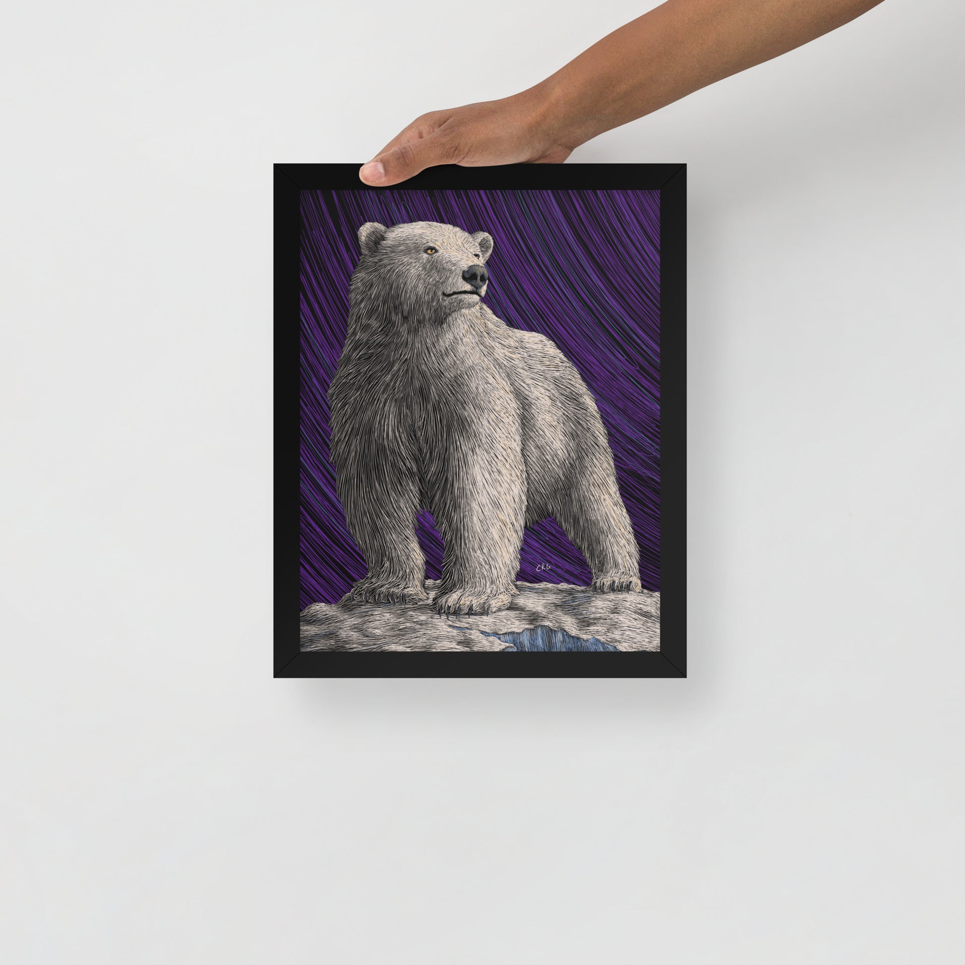 Polar Bear Art Print