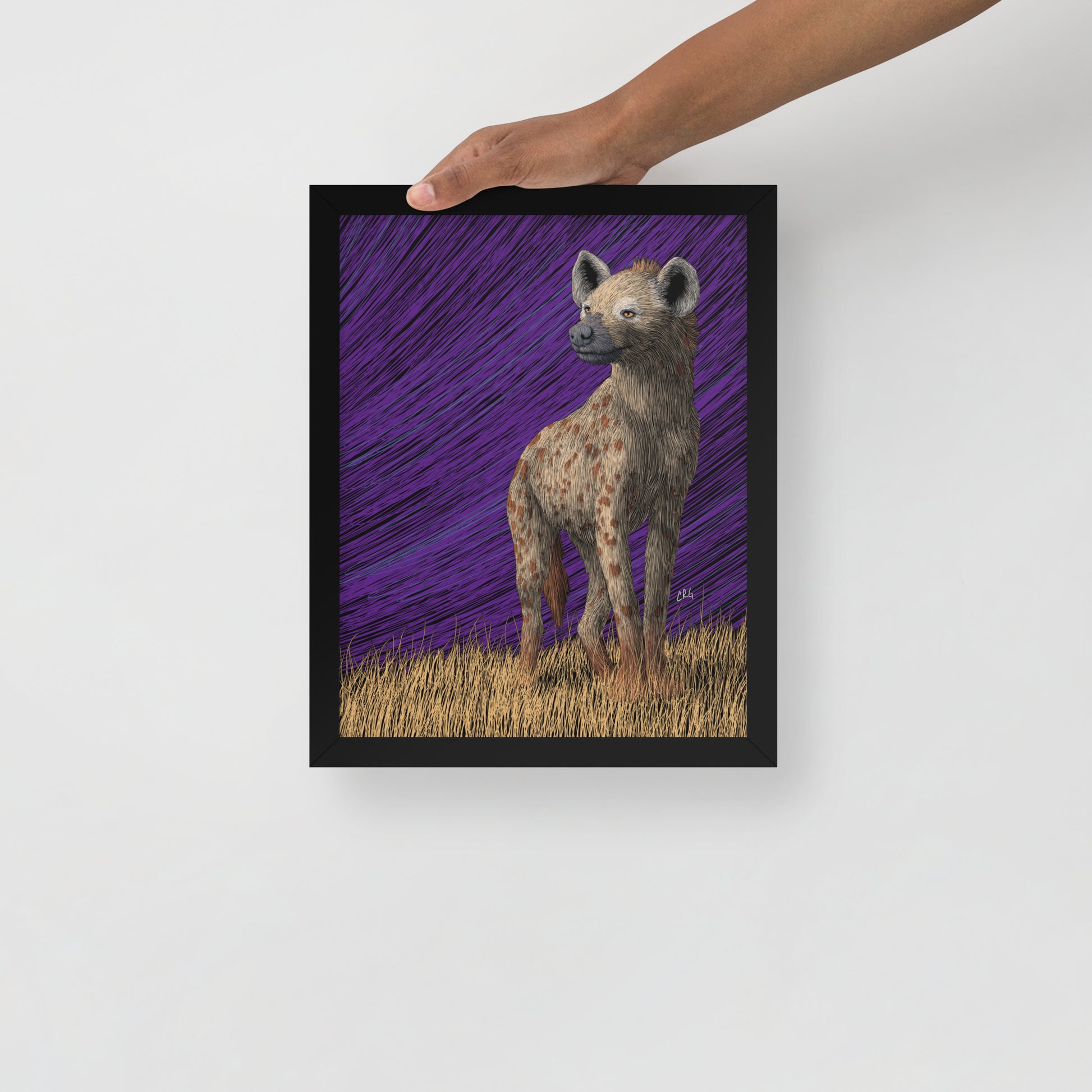 Hyena Art Print