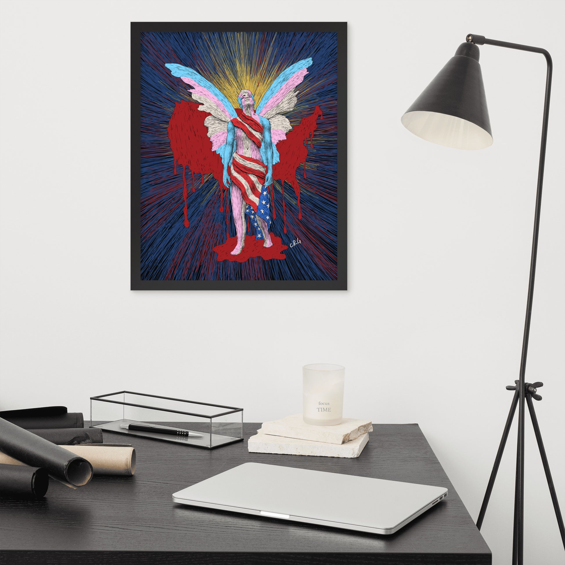 SOS Art Print