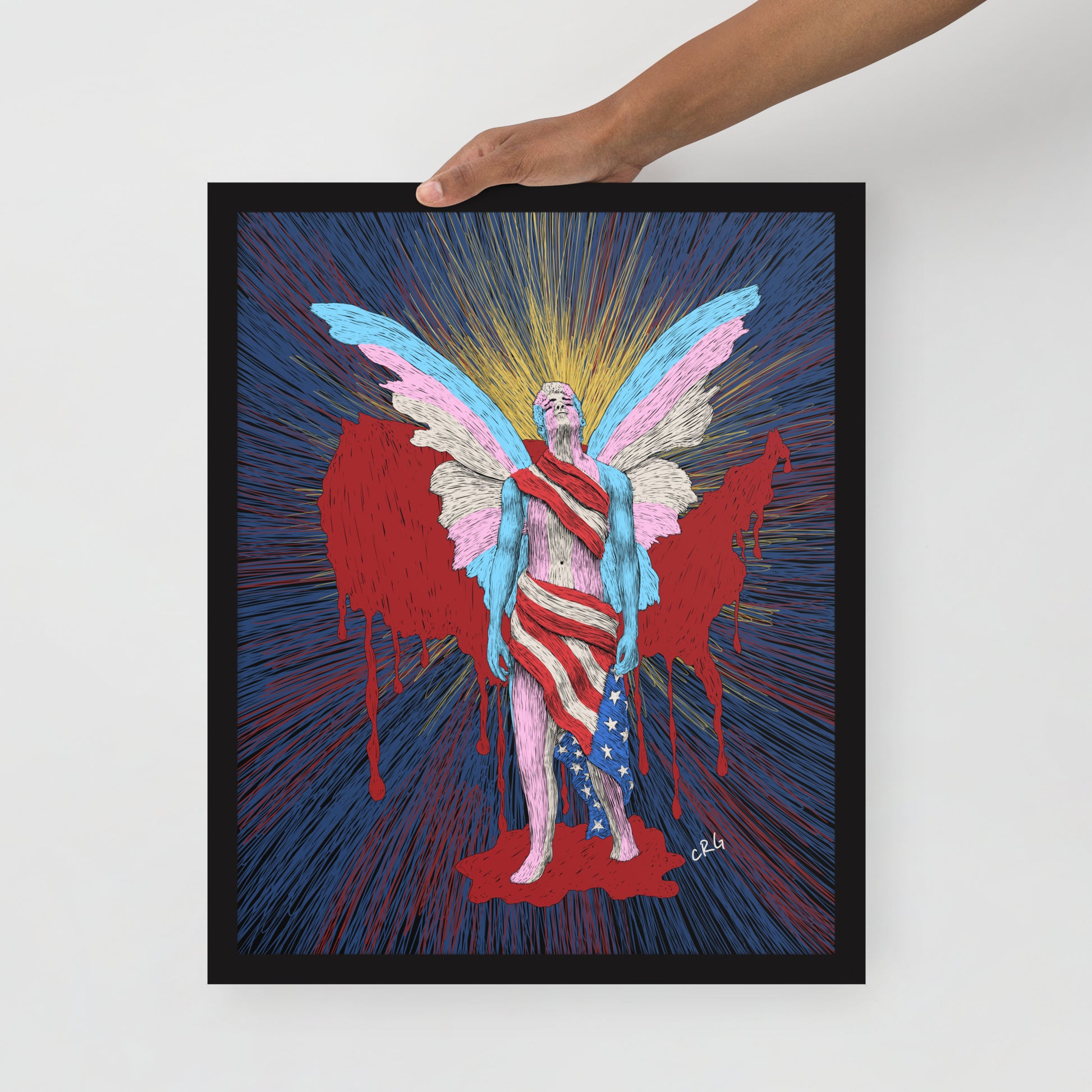 SOS Art Print