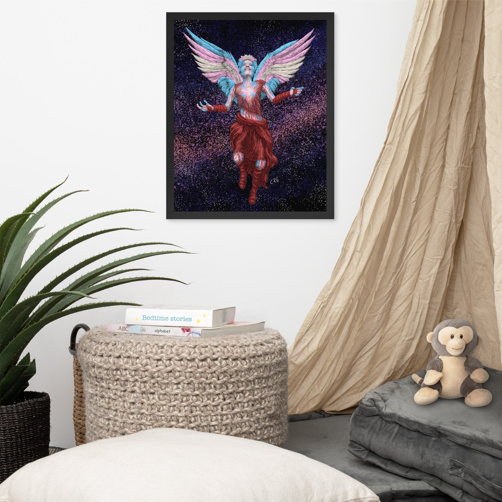 I See the Universe in Your Soul Art Print