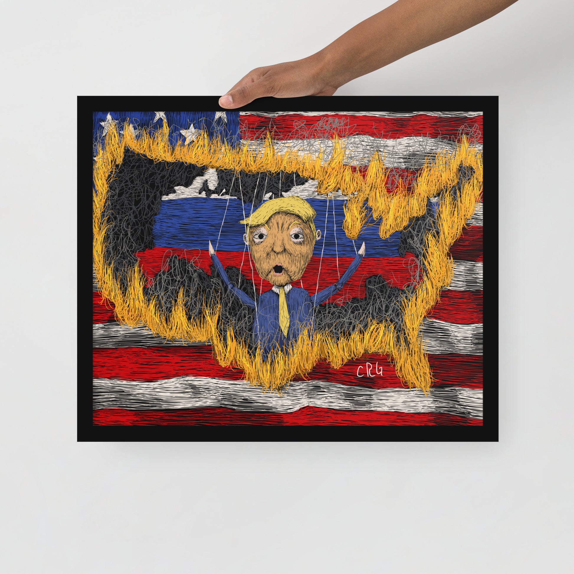 The Puppet Art Print