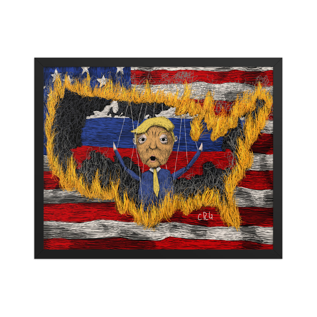 The Puppet Art Print