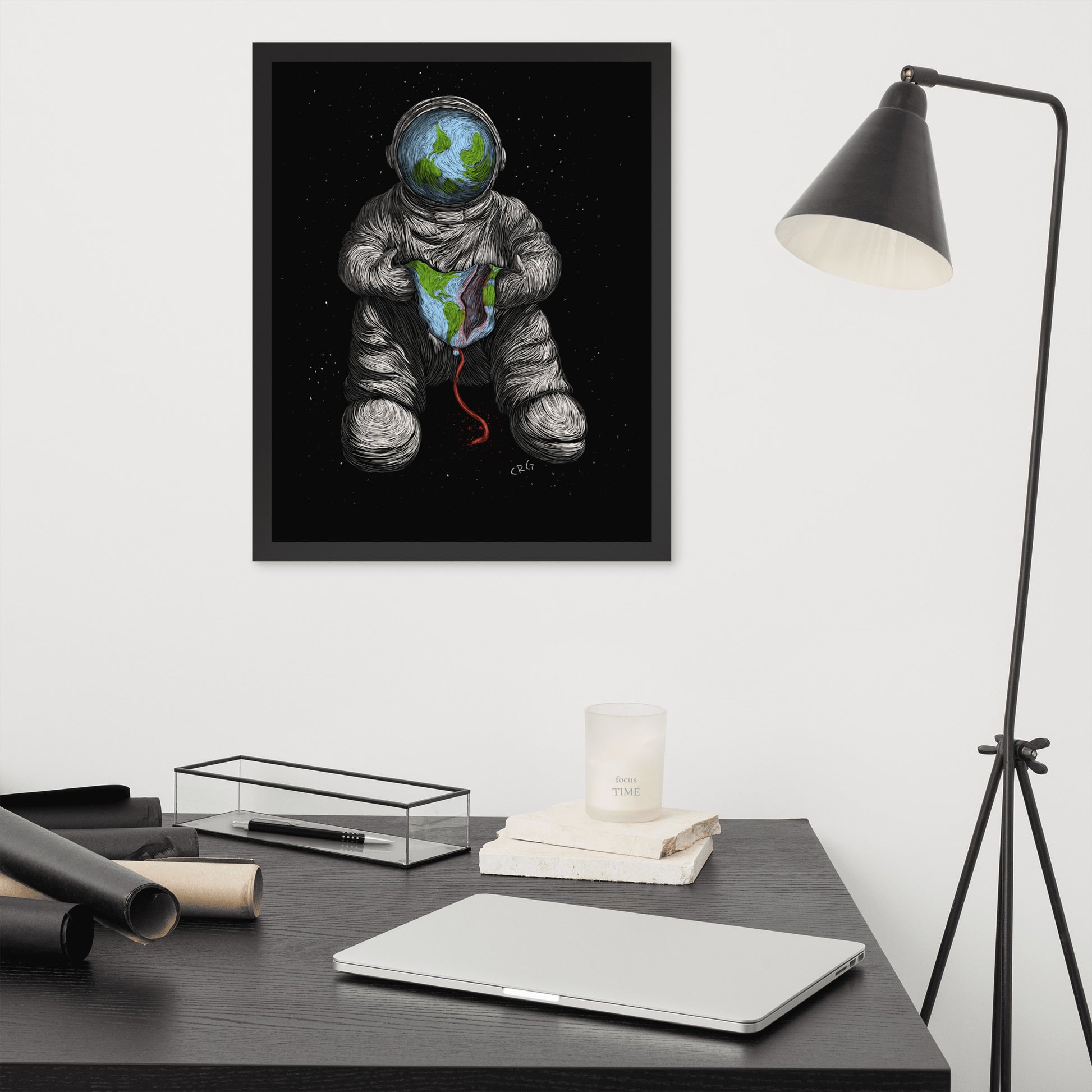 And the Scientists Screamed, But No One Listened Art Print