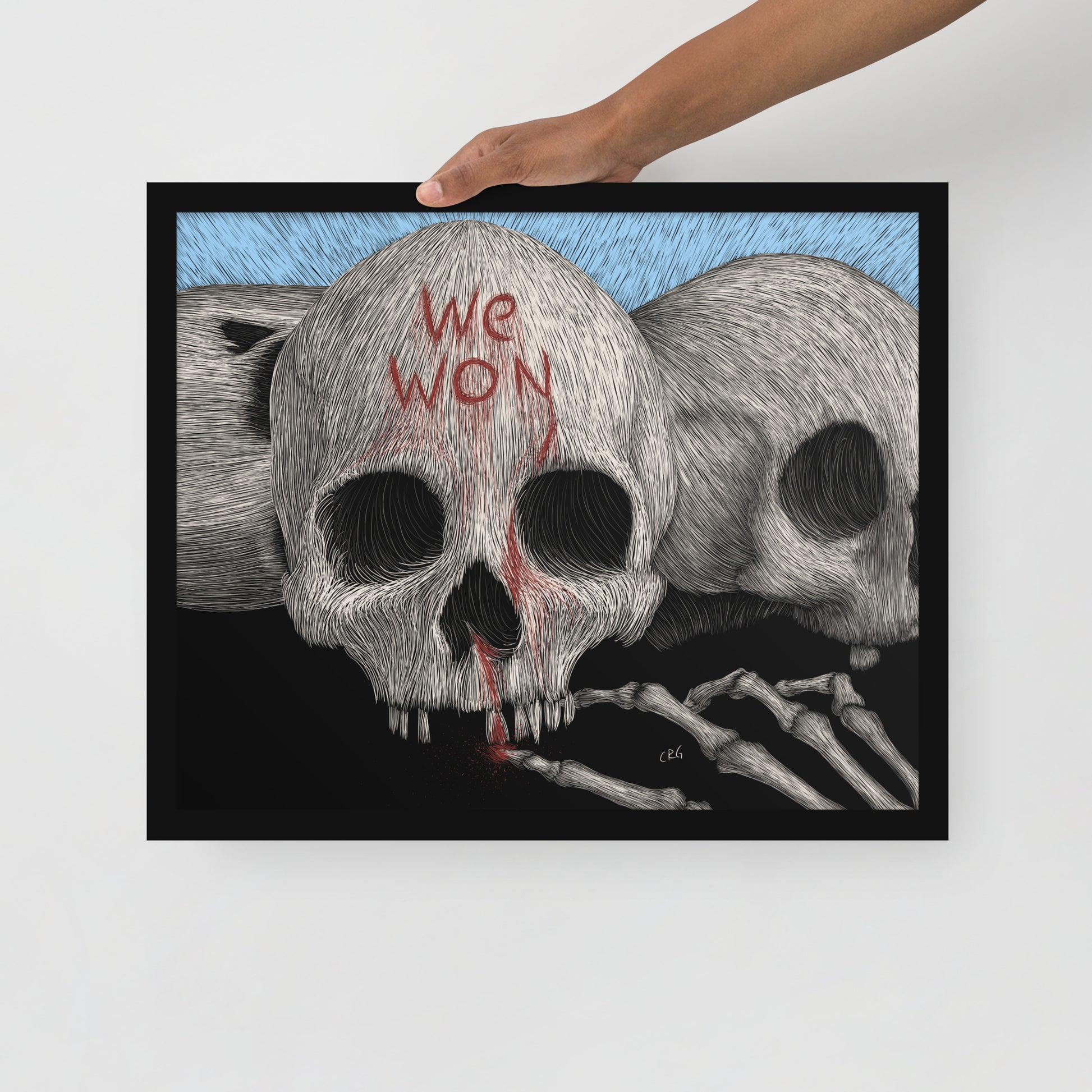 But At Least Our Cause Was Just Art Print