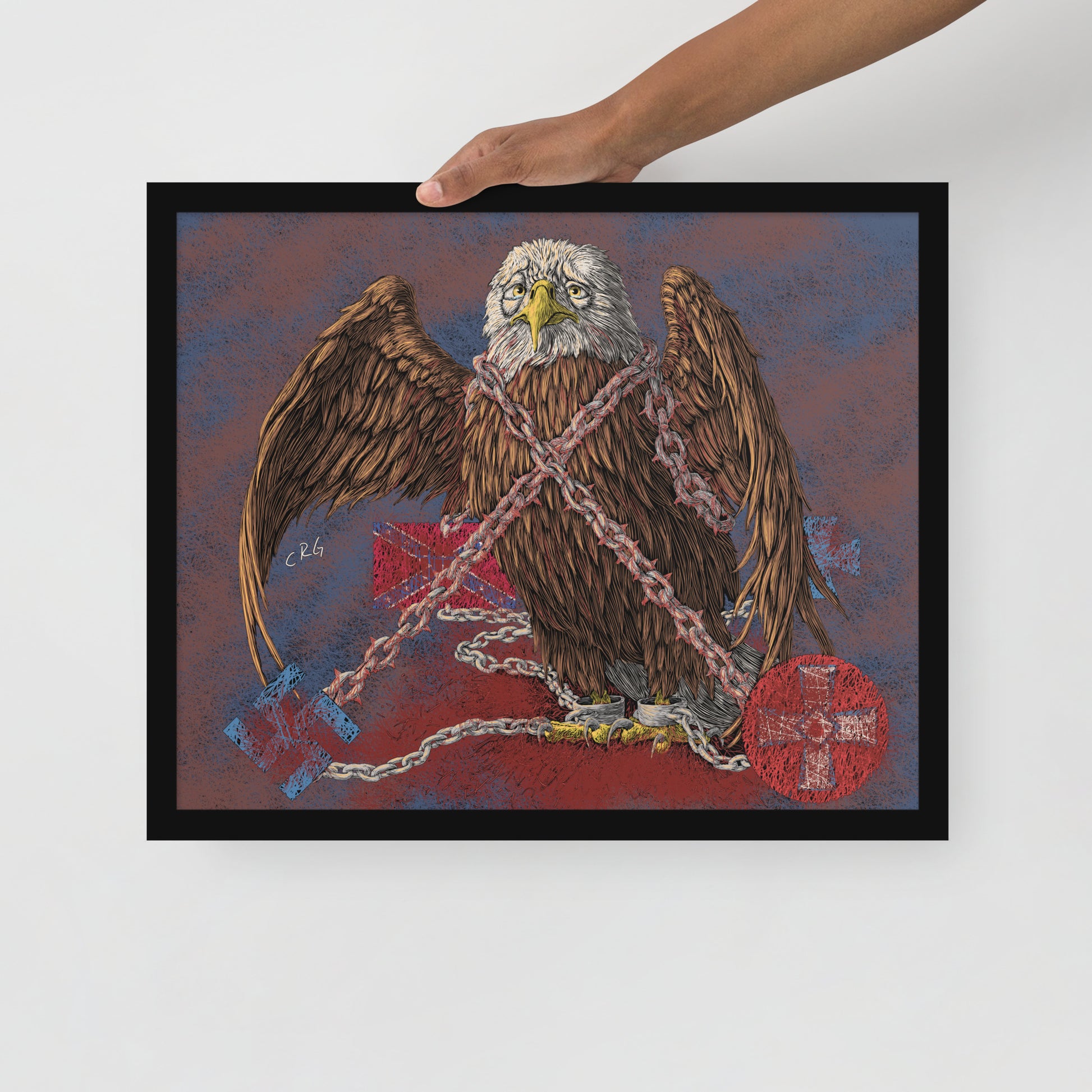 The Land of the... Art Print