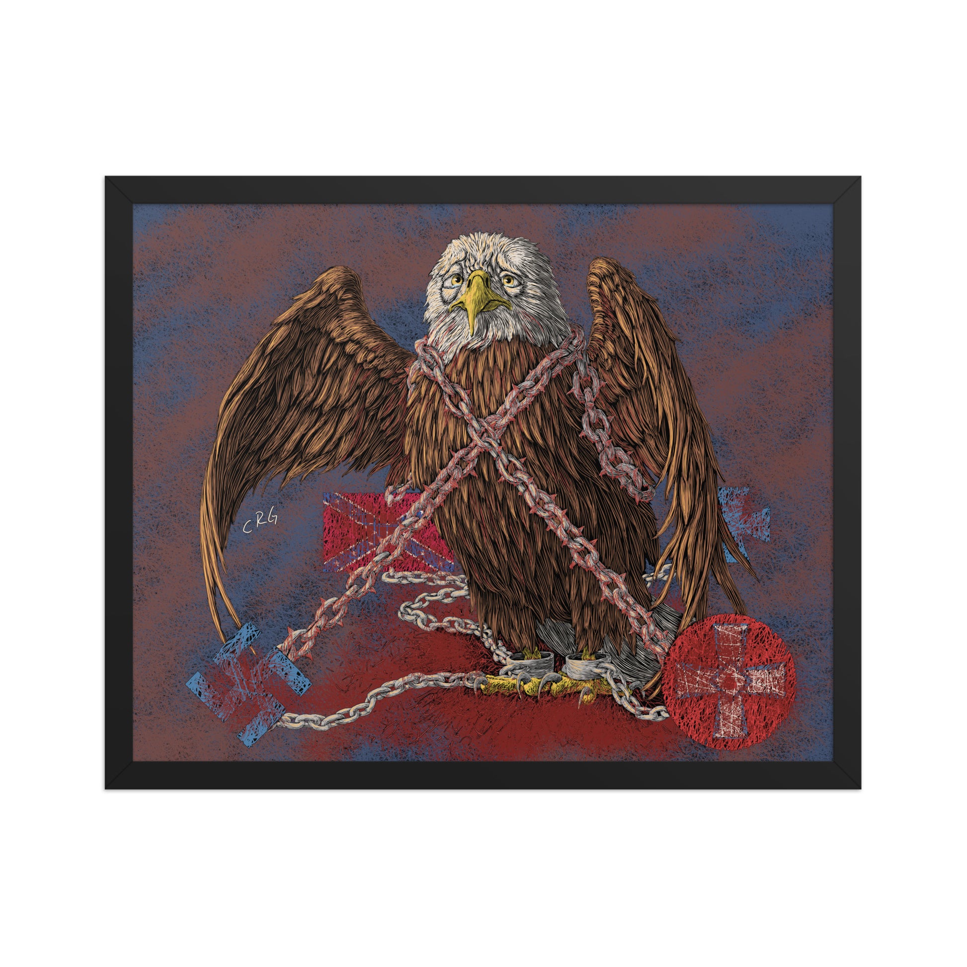 The Land of the... Art Print