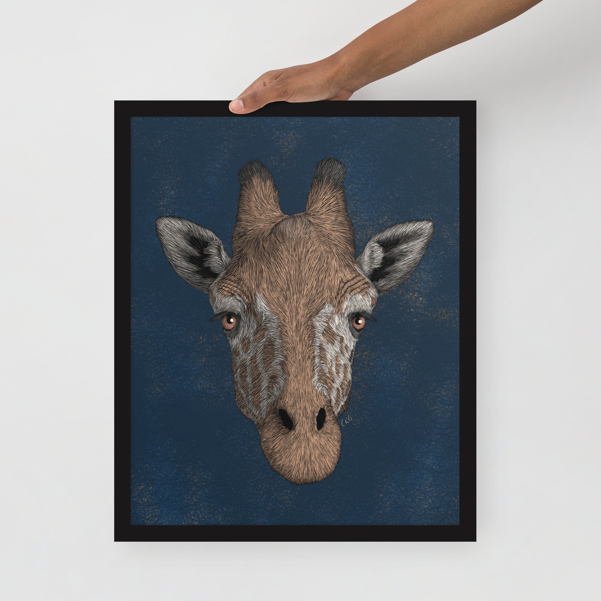 Giraffe Art Print