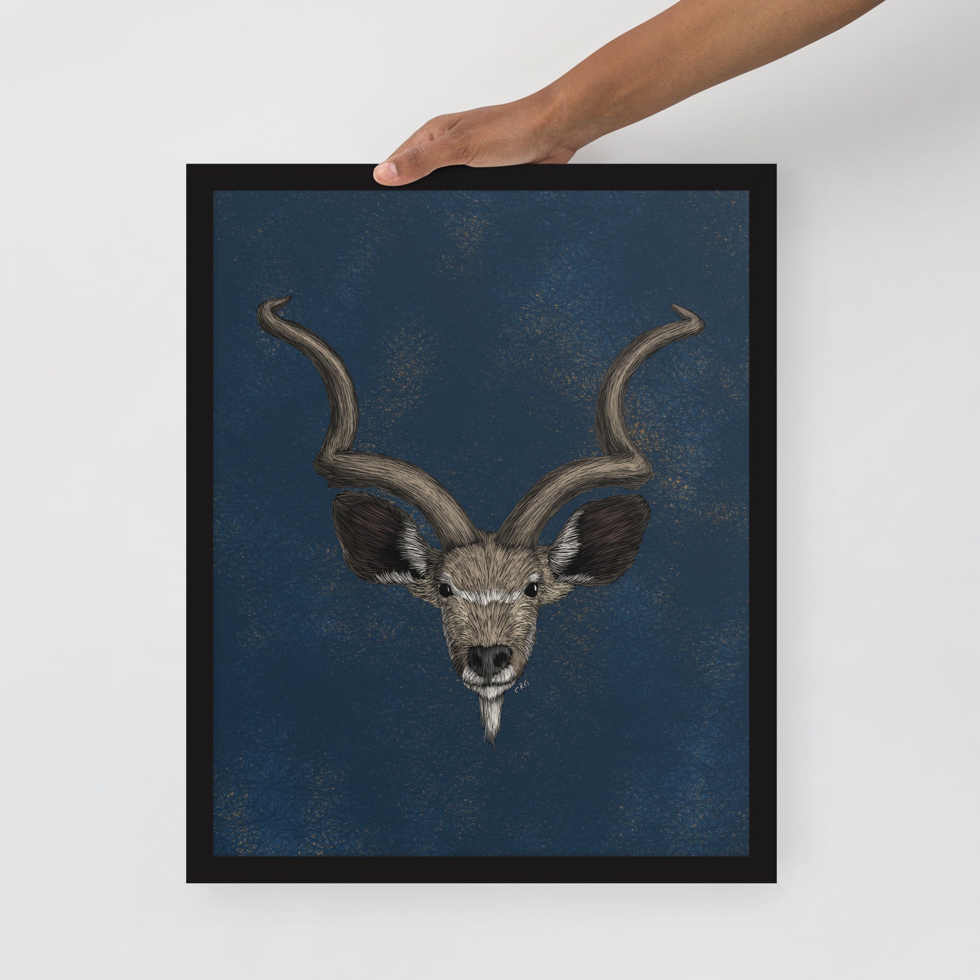 Kudu Art Print