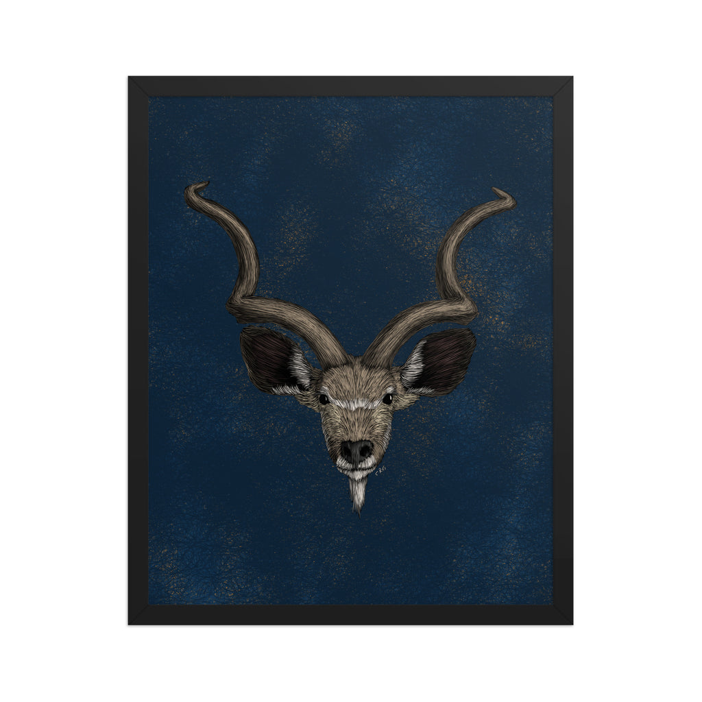 Kudu Art Print