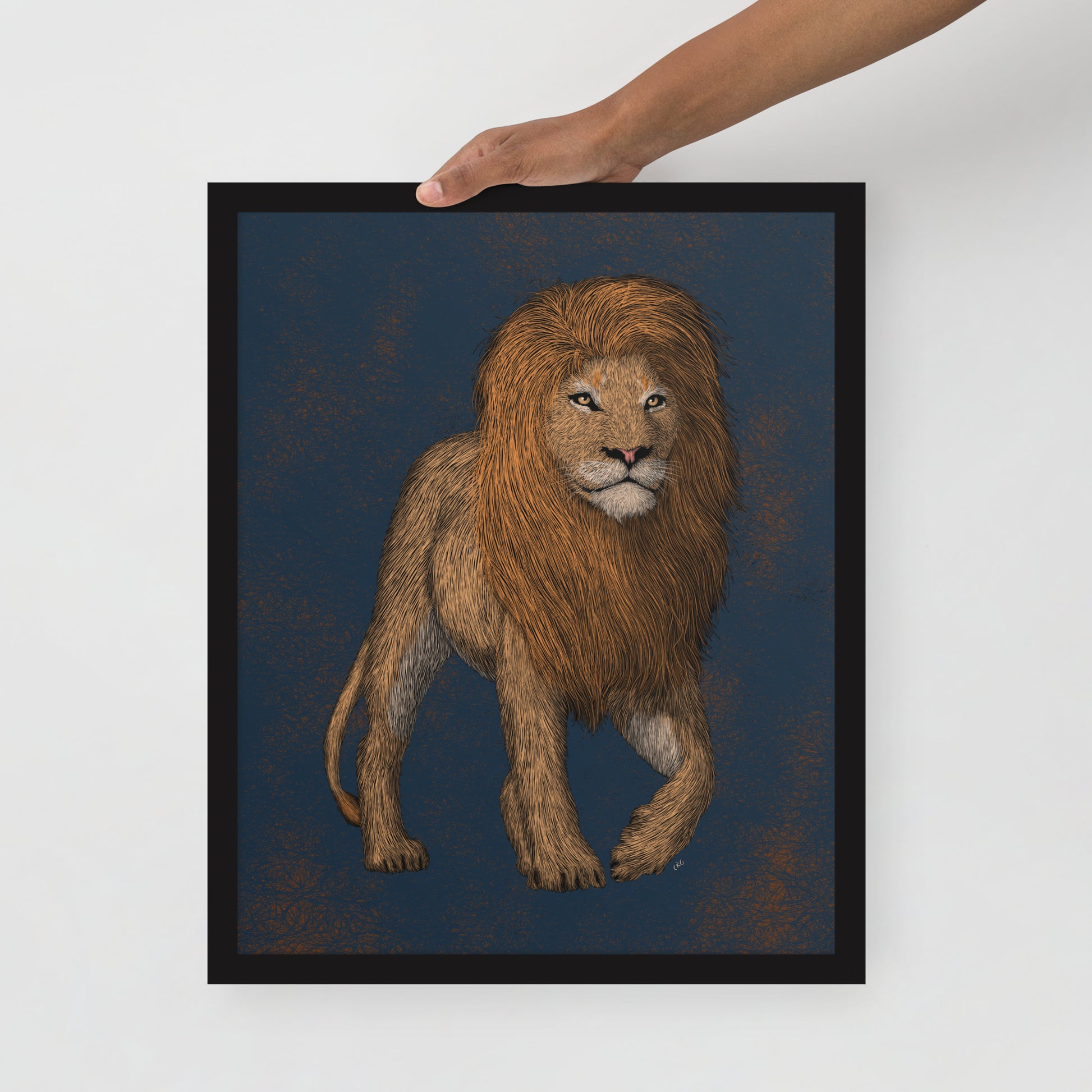 Lion Art Print
