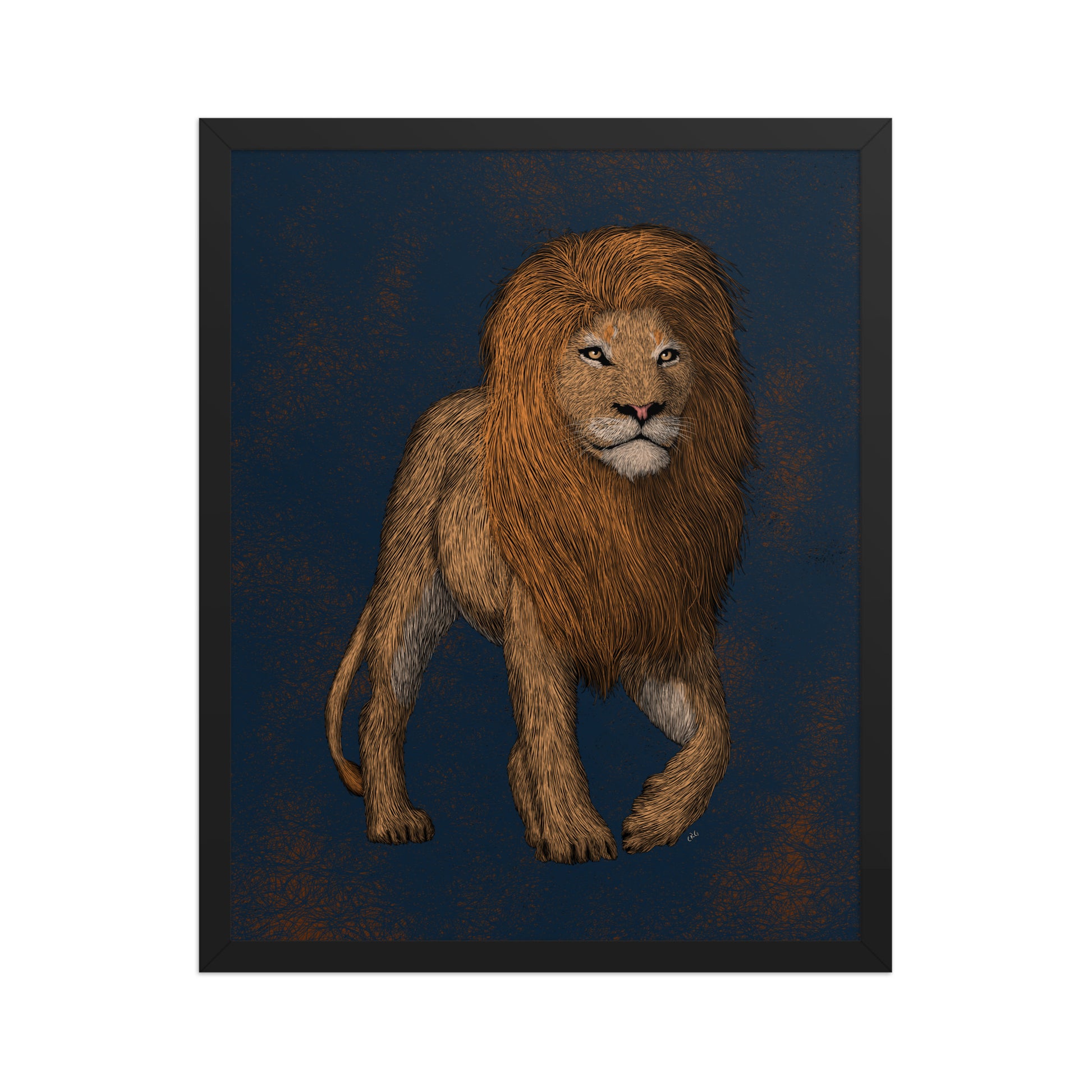 Lion Art Print