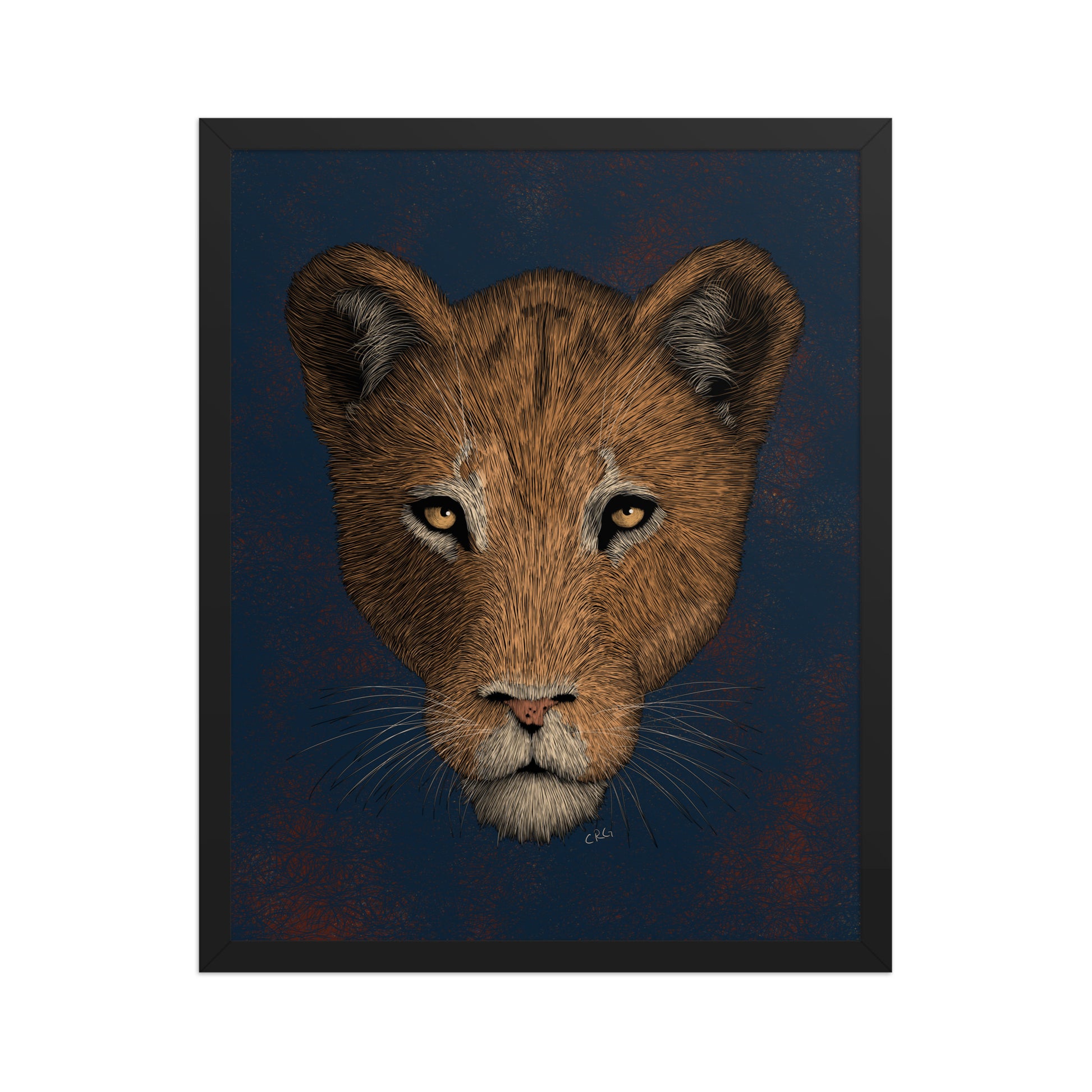 Lioness Art Print