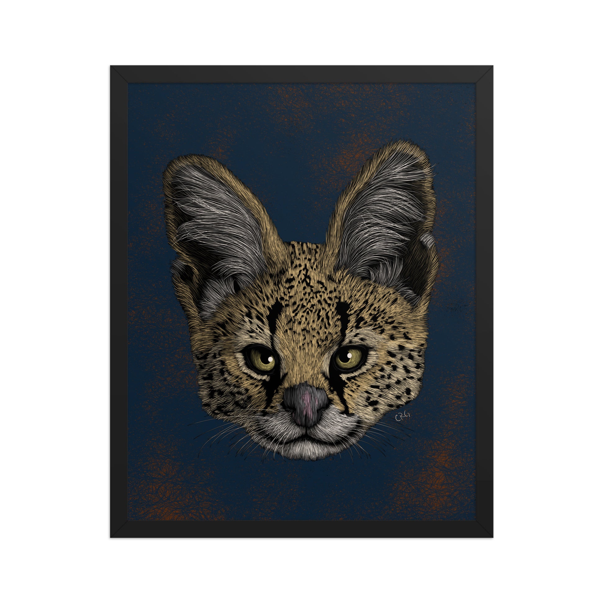 Serval Art Print