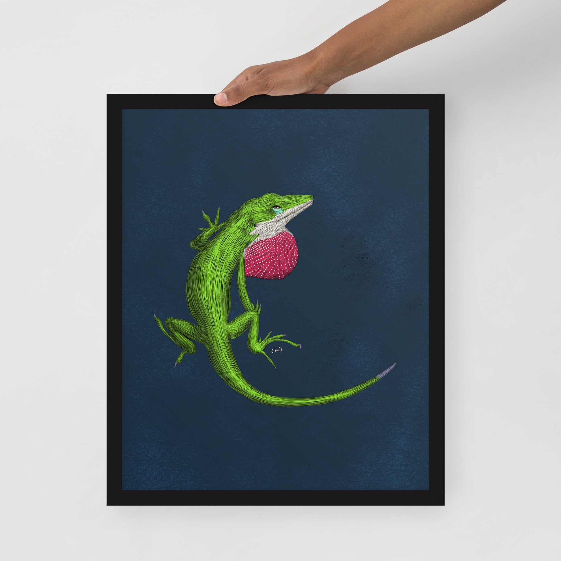 Anole Art Print