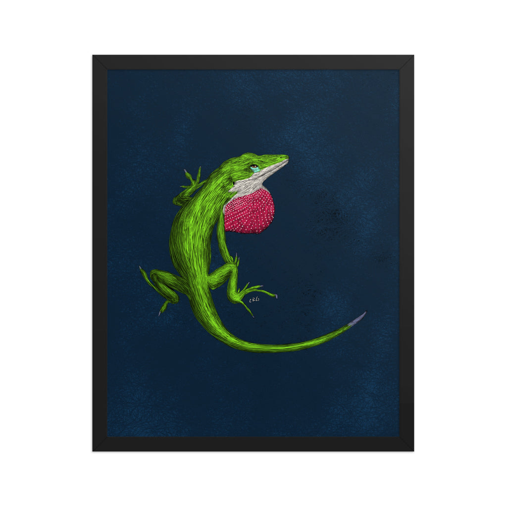 Anole Art Print