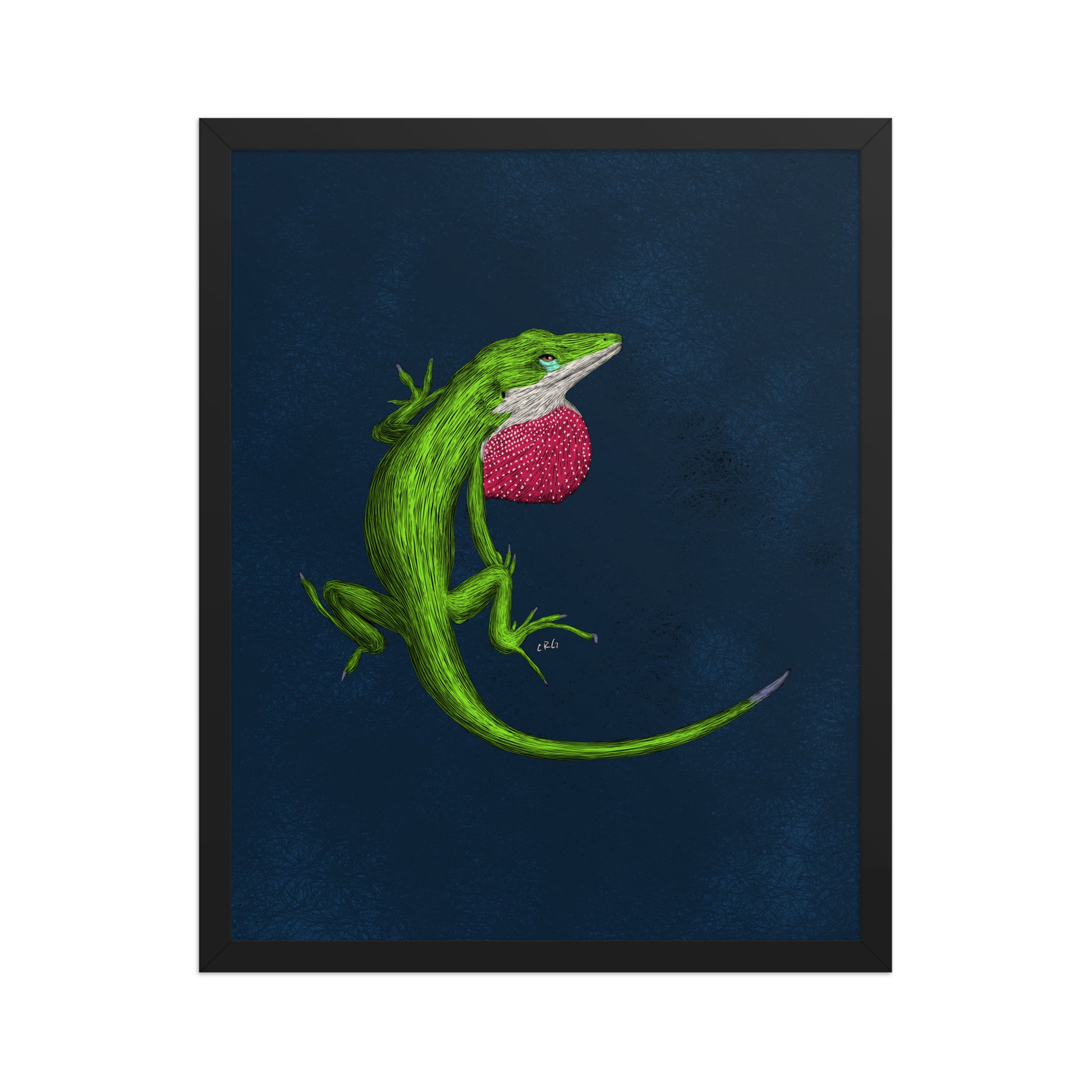 Anole Art Print