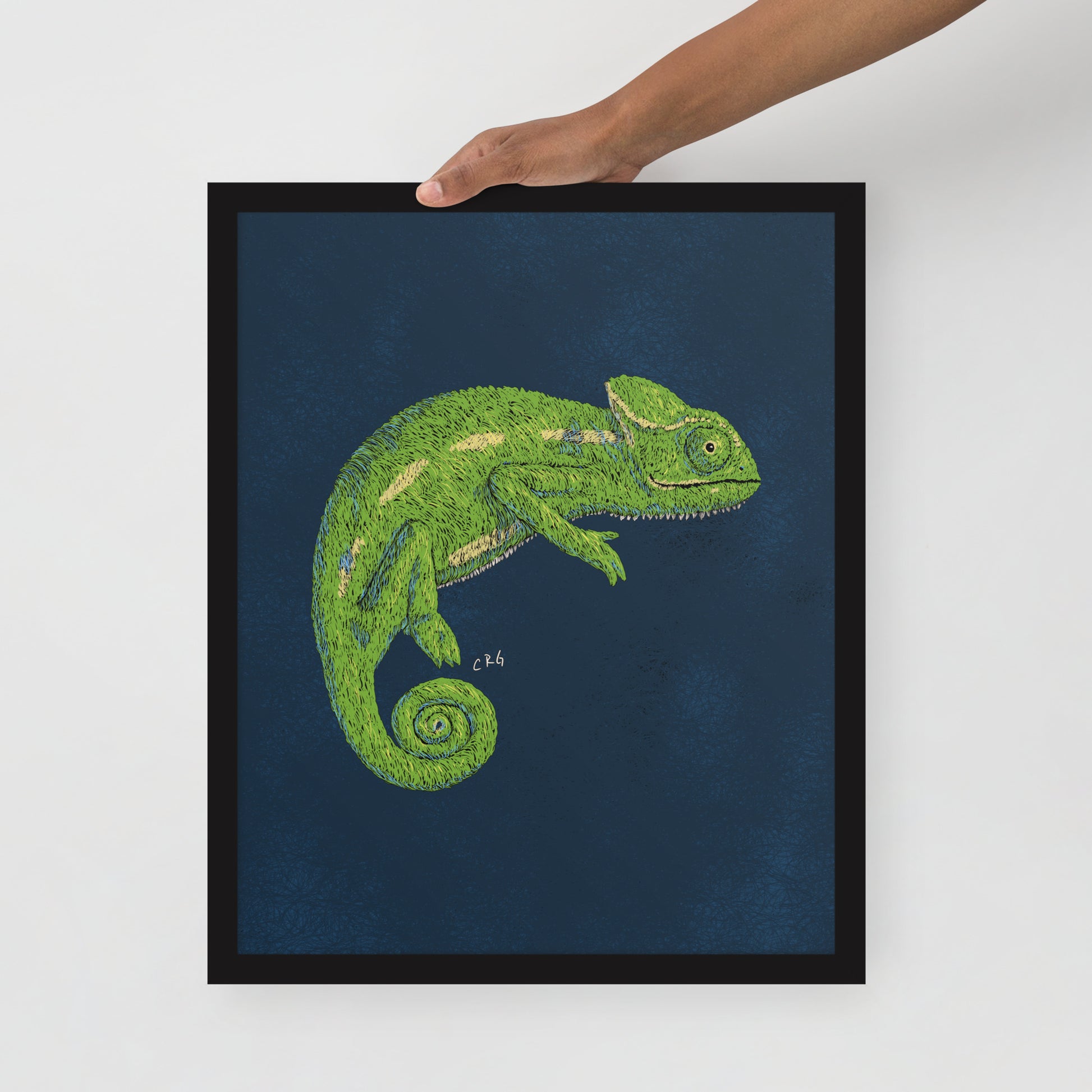 Chameleon Art Print