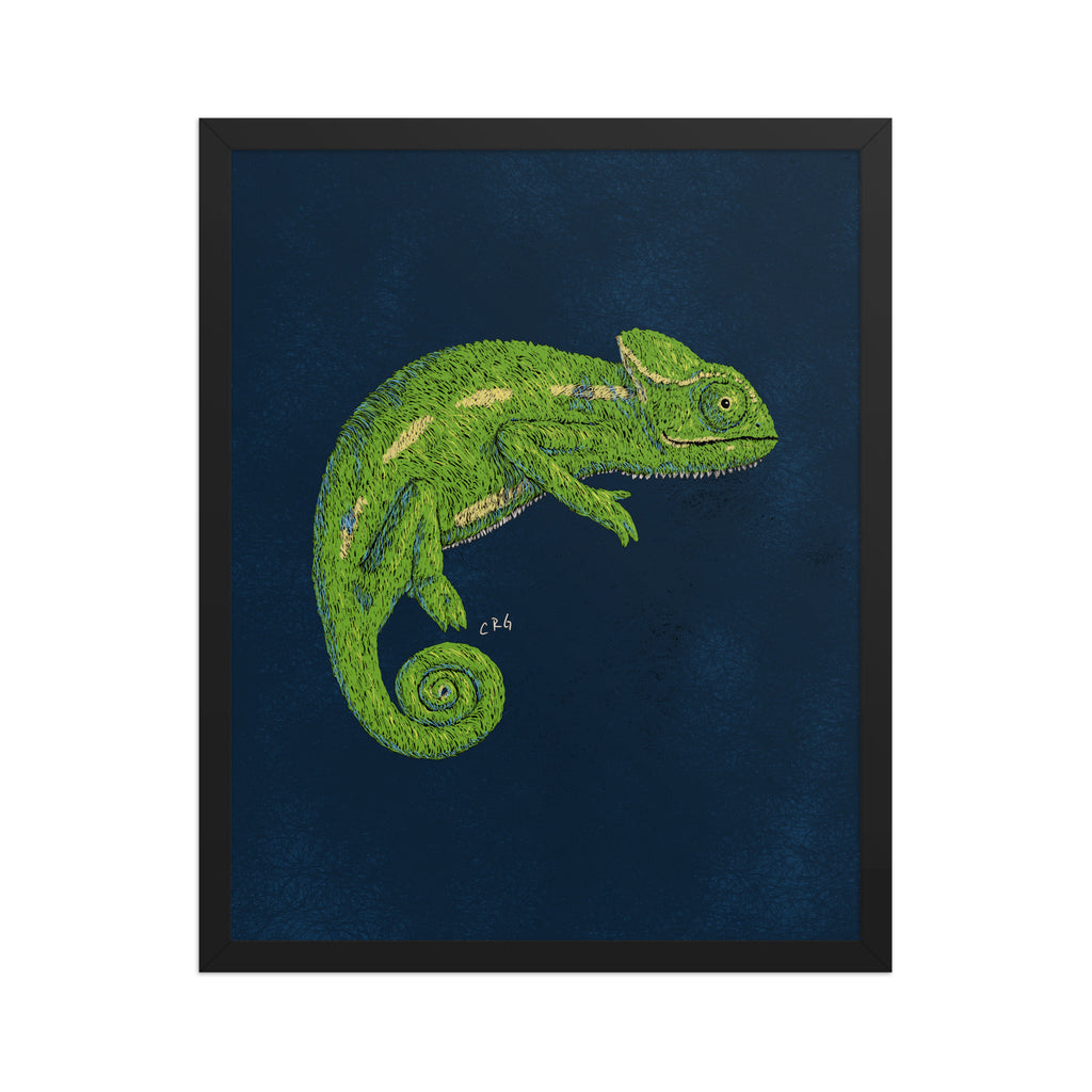 Chameleon Art Print