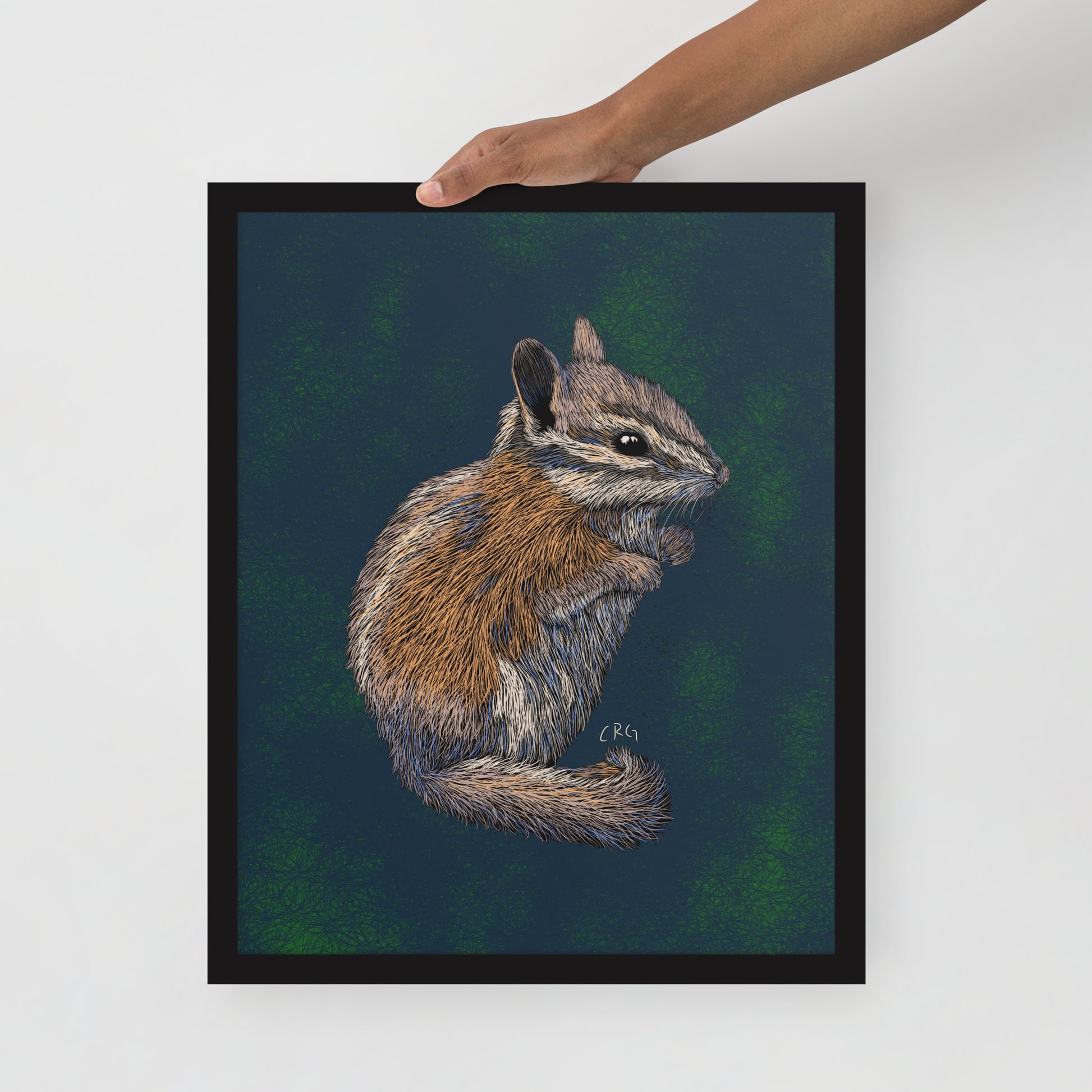 Chipmunk Art Print