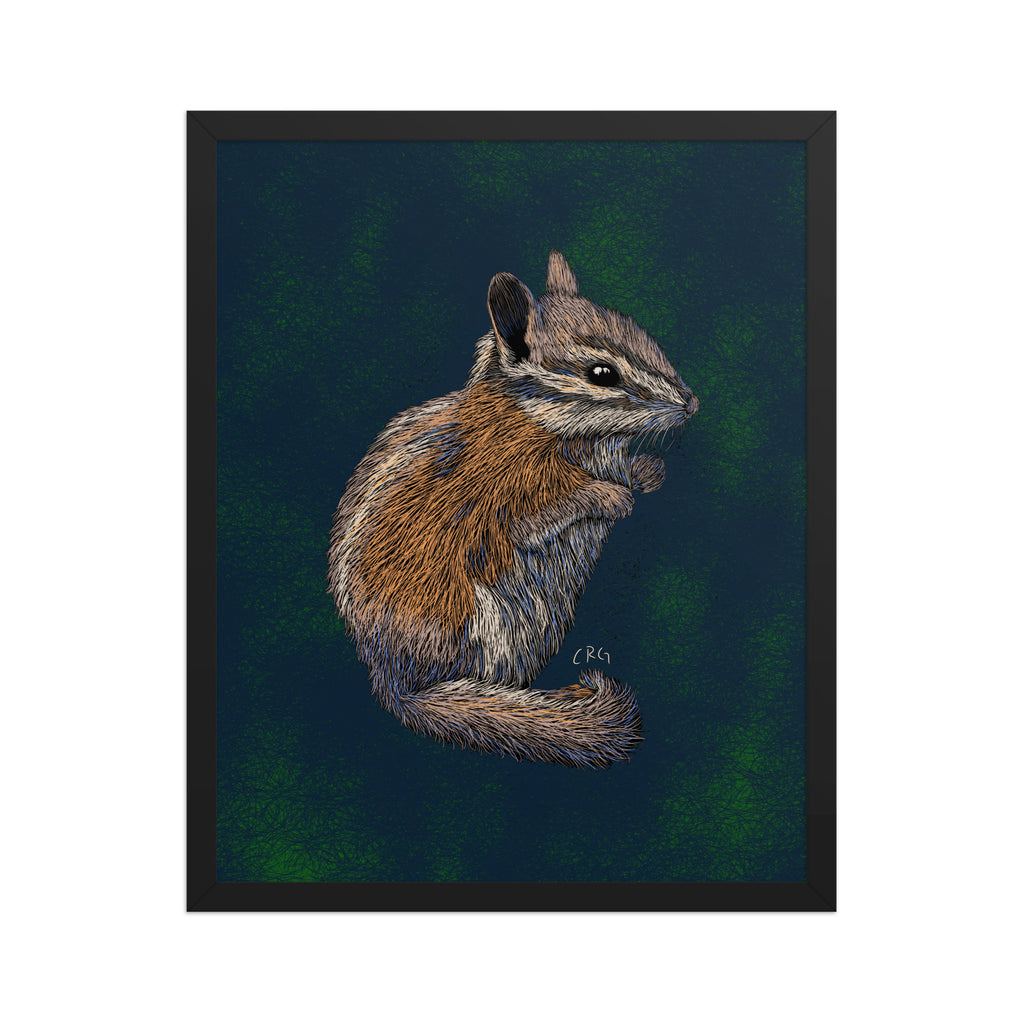 Chipmunk Art Print