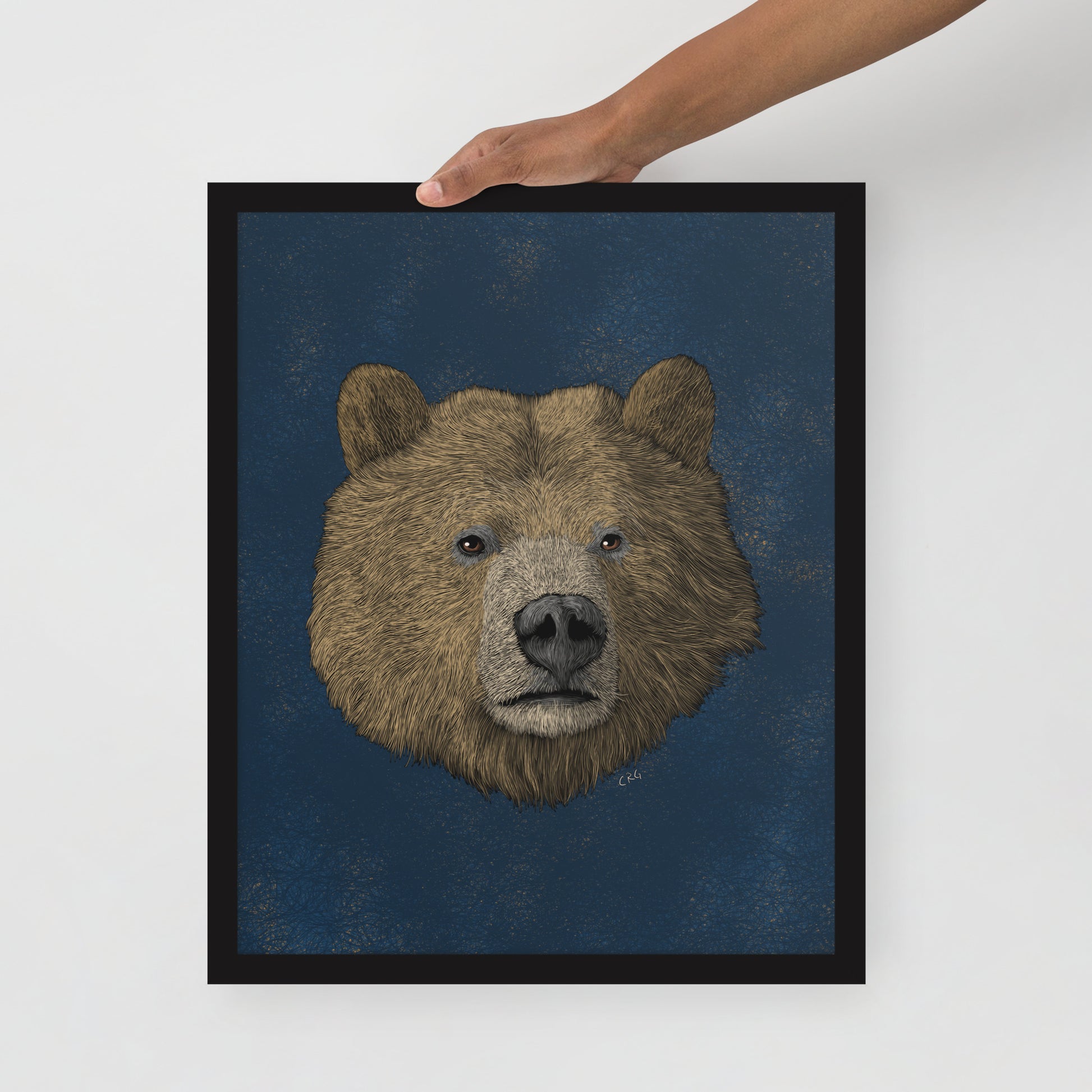 Grizzly Bear Art Print