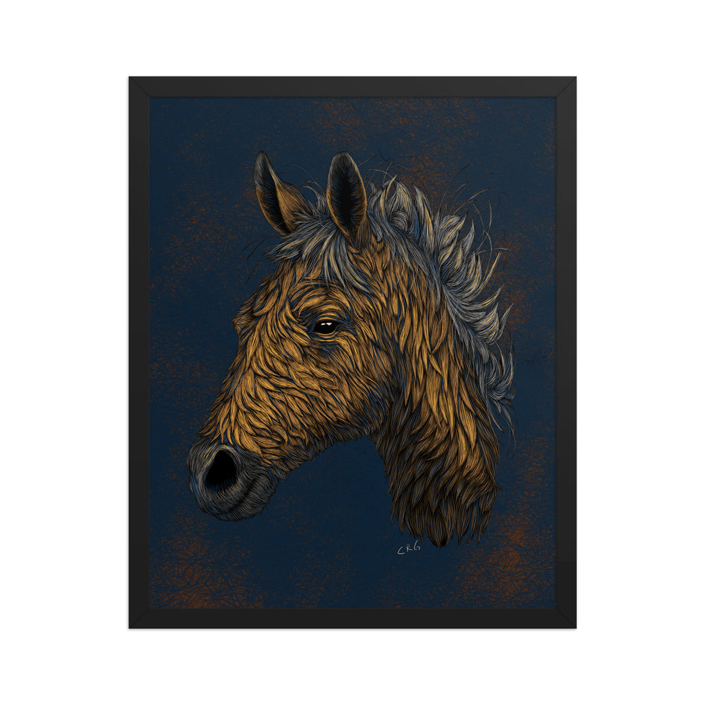 Stylized Horse Art Print