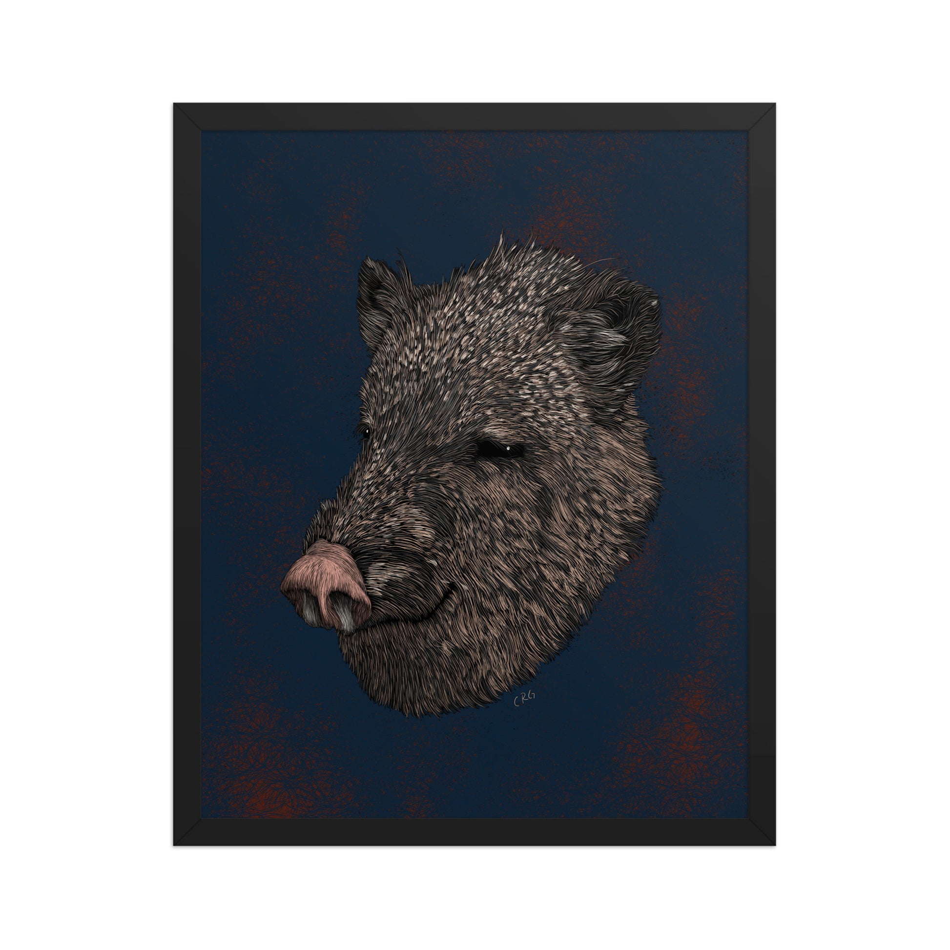Javelina Art Print