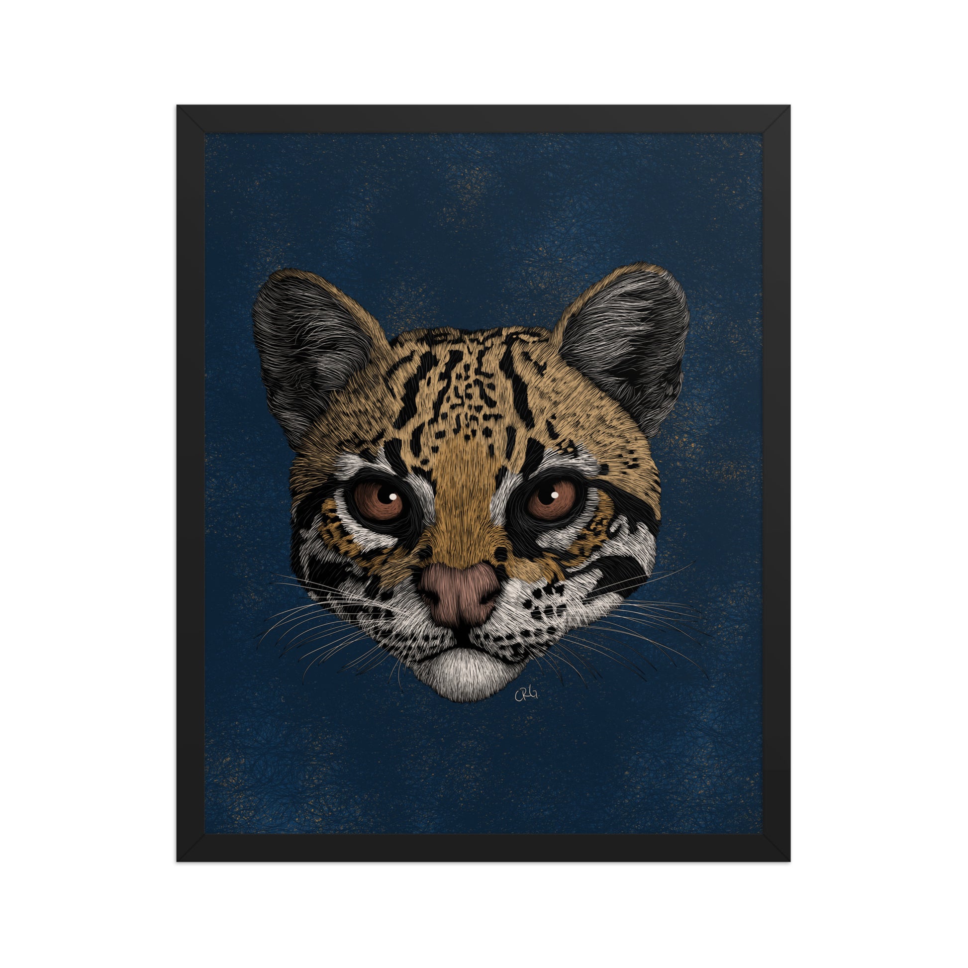 Ocelot Art Print