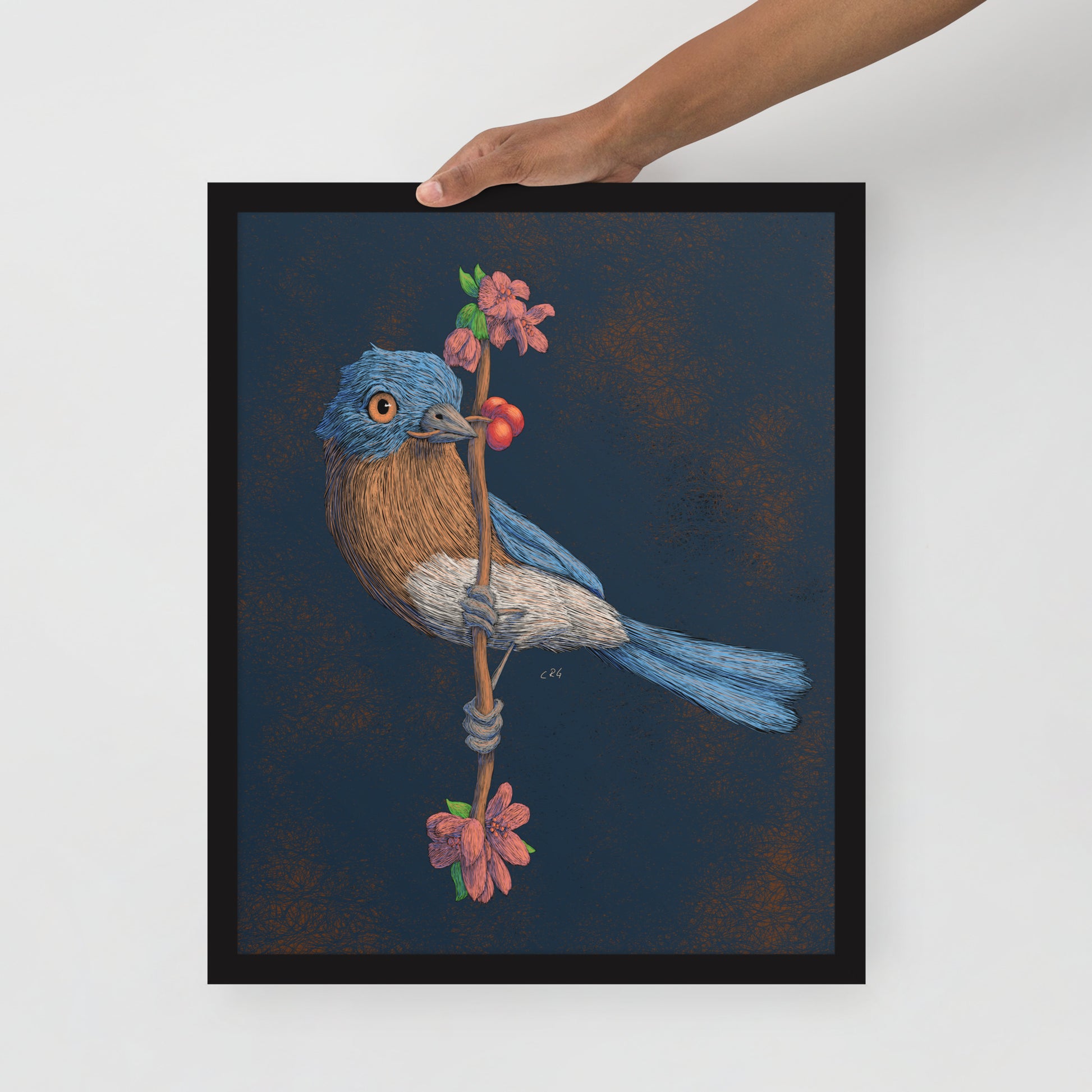 Bluebird Art Print