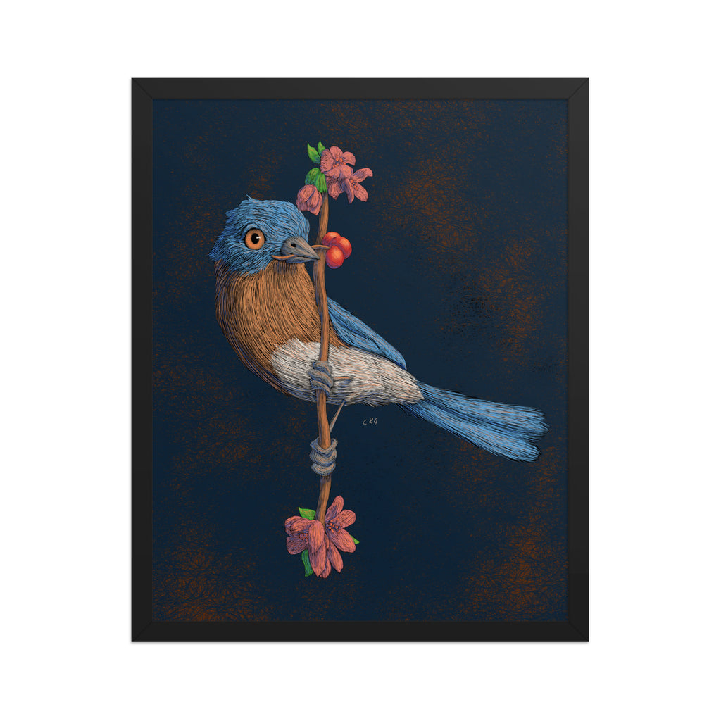 Bluebird Art Print
