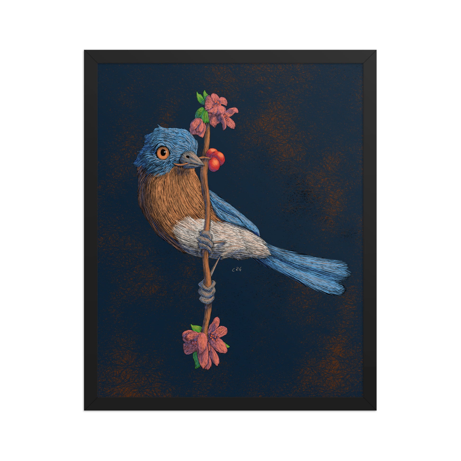 Bluebird Art Print