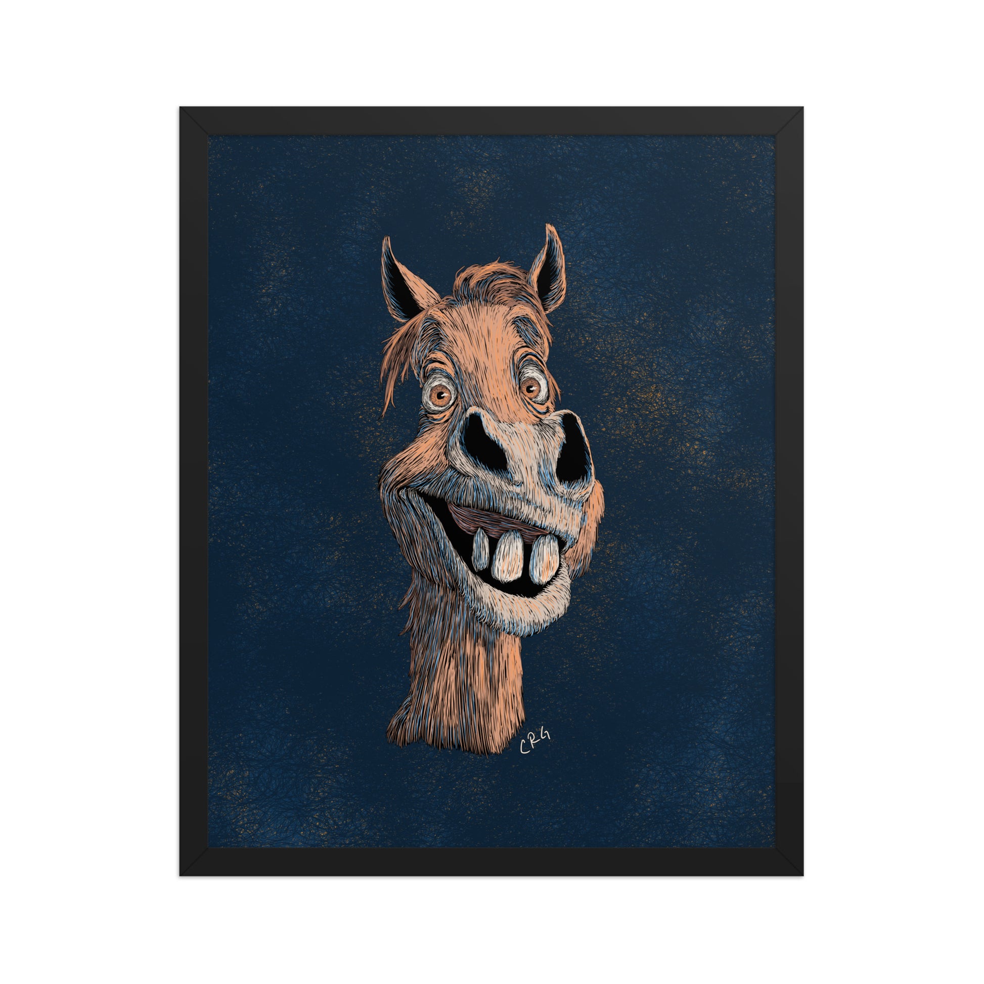 Happy Horse Art Print