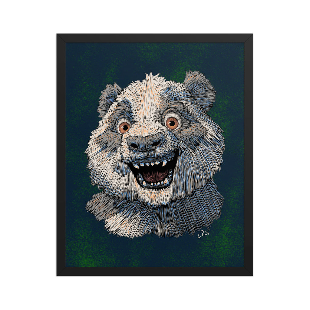 Happy Panda Art Print